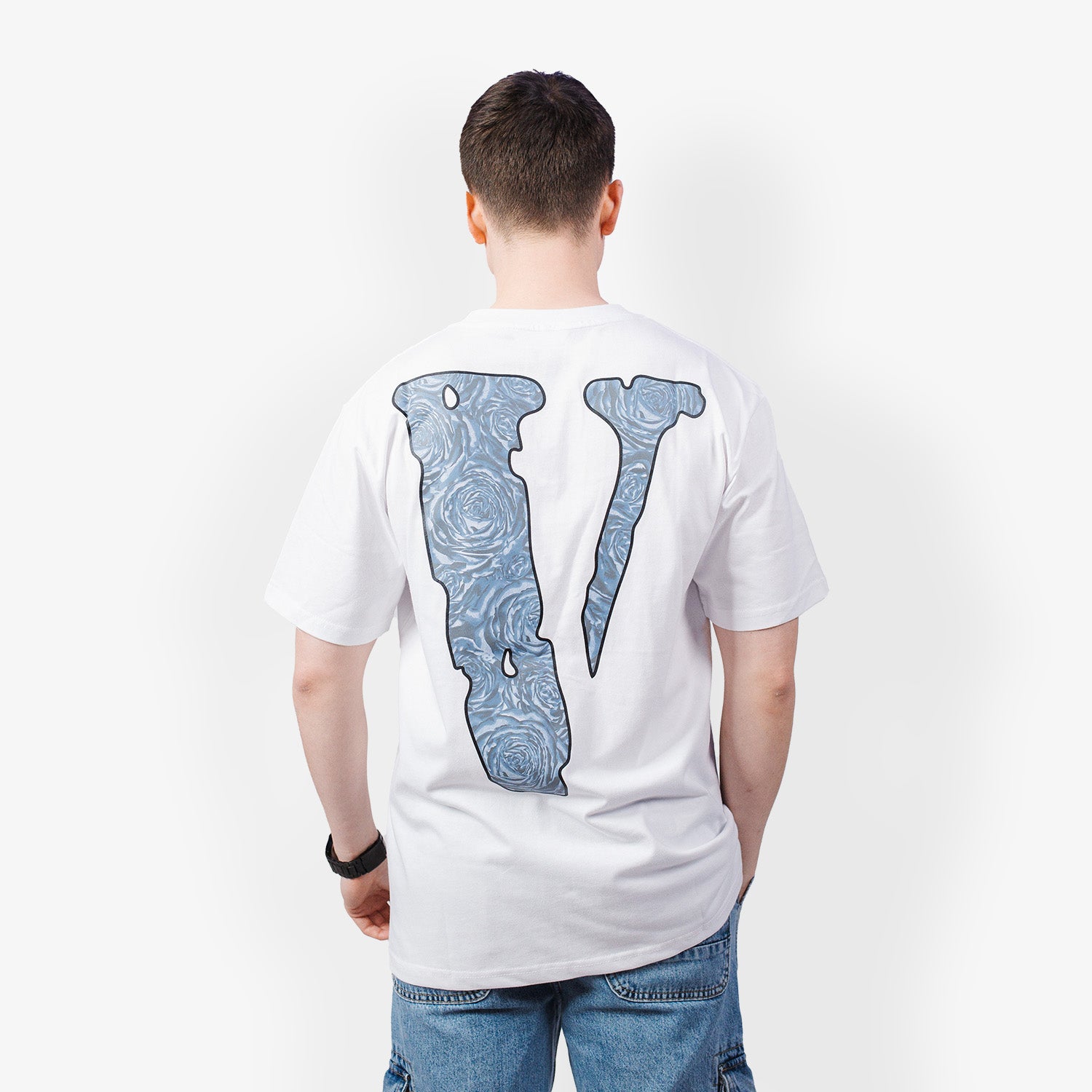 Tricou Pop Smoke x Vlone "The Woo White"