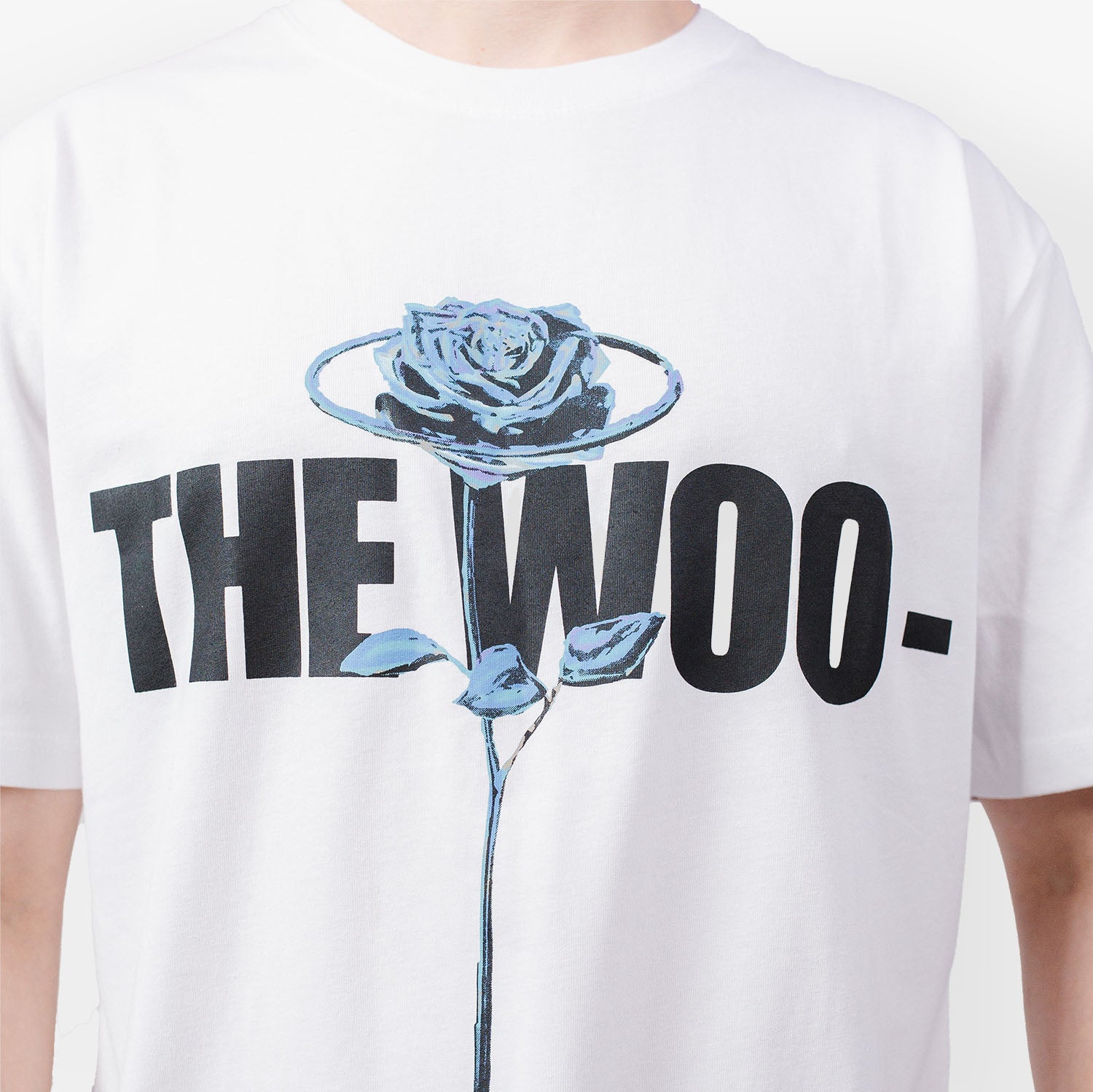Tricou Pop Smoke x Vlone "The Woo White"