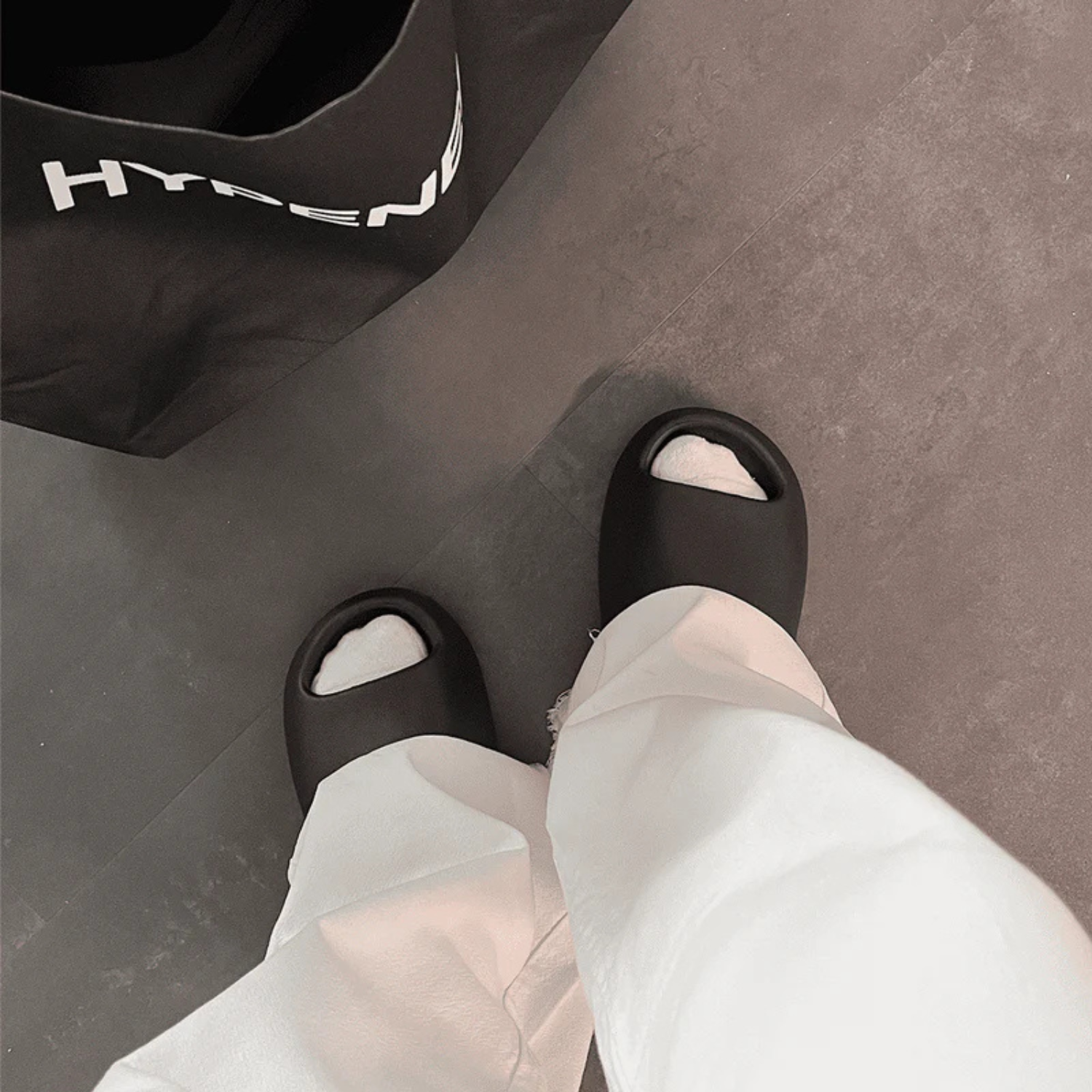 Yeezy Slides YS-01 "Black"