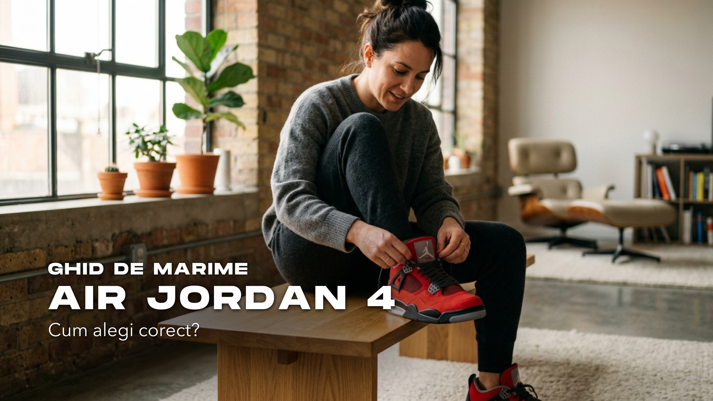 Ghid de marime Air Jordan 4: cum alegi corect