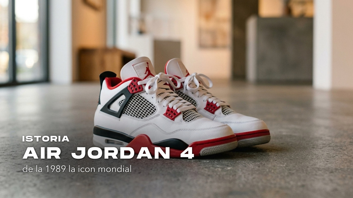 Istoria Air Jordan 4: de la 1989 la icon mondial