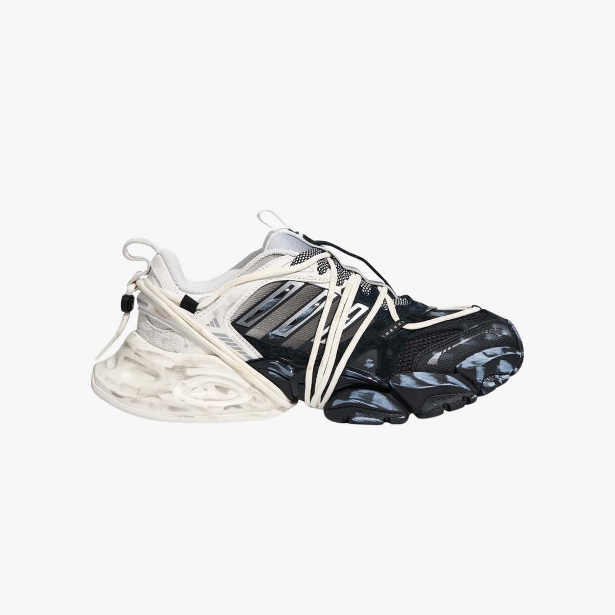 Adidas XLG Runner Deluxe "Black Iron Metallic"