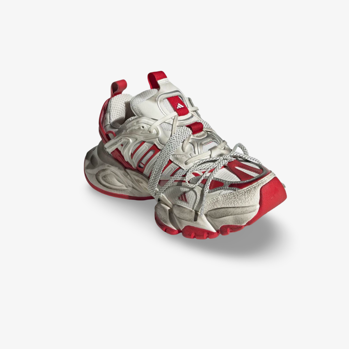 美品 adidas XLG RUNNER DELUXE 27.5 Adidas XLG Runner Deluxe Beige - KICKOUT