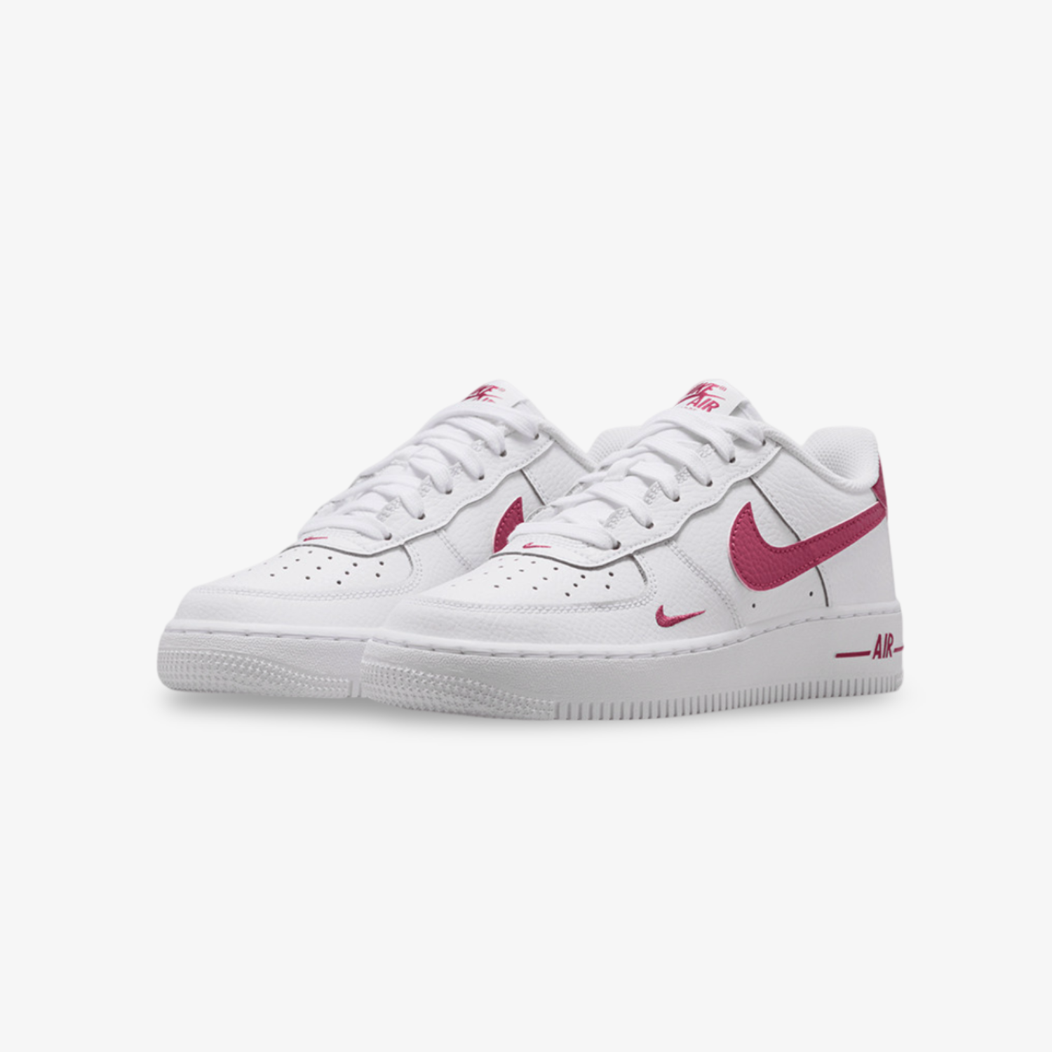Nike Air Force 1 Low MS (GS) "White Pink"