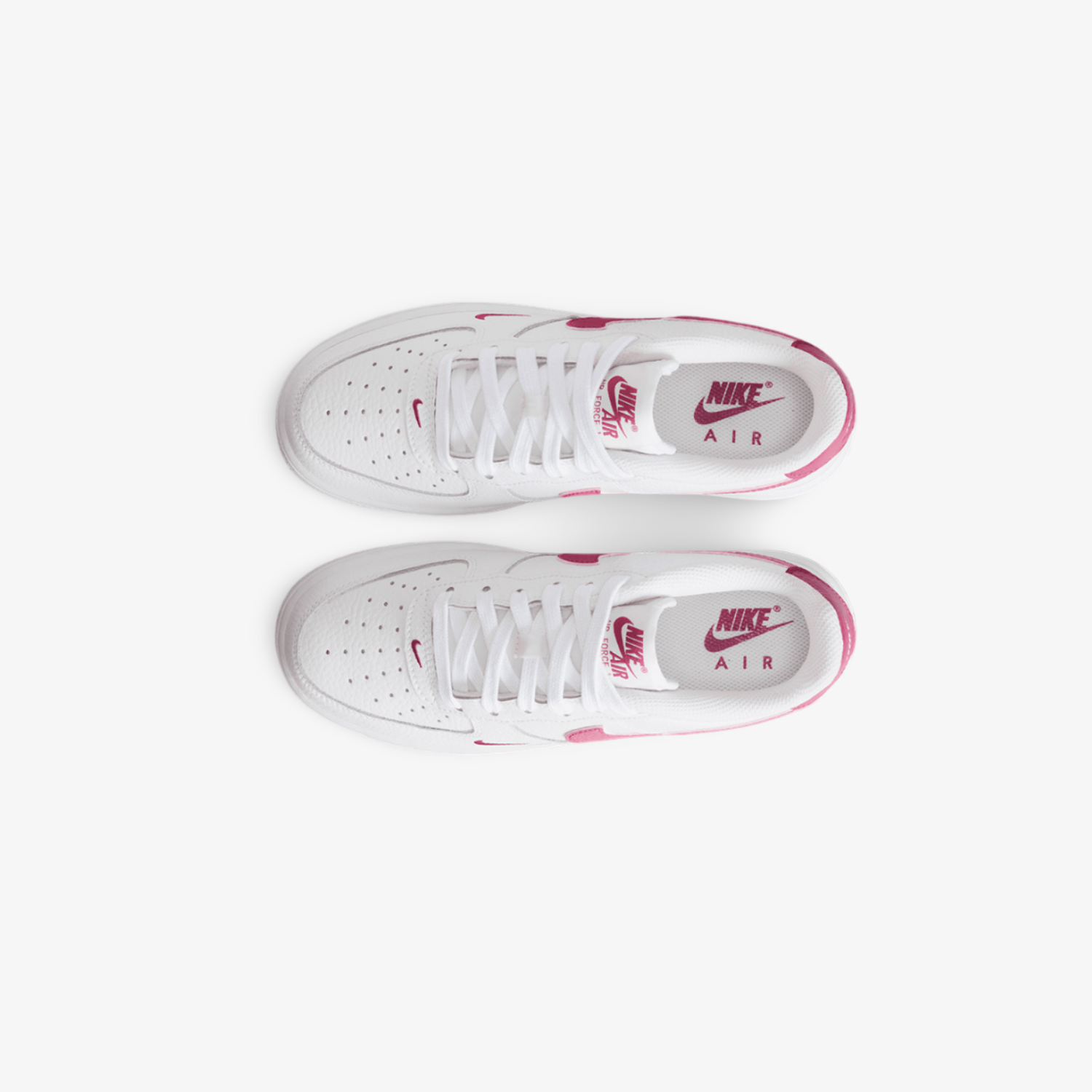 Nike Air Force 1 Low MS (GS) "White Pink"