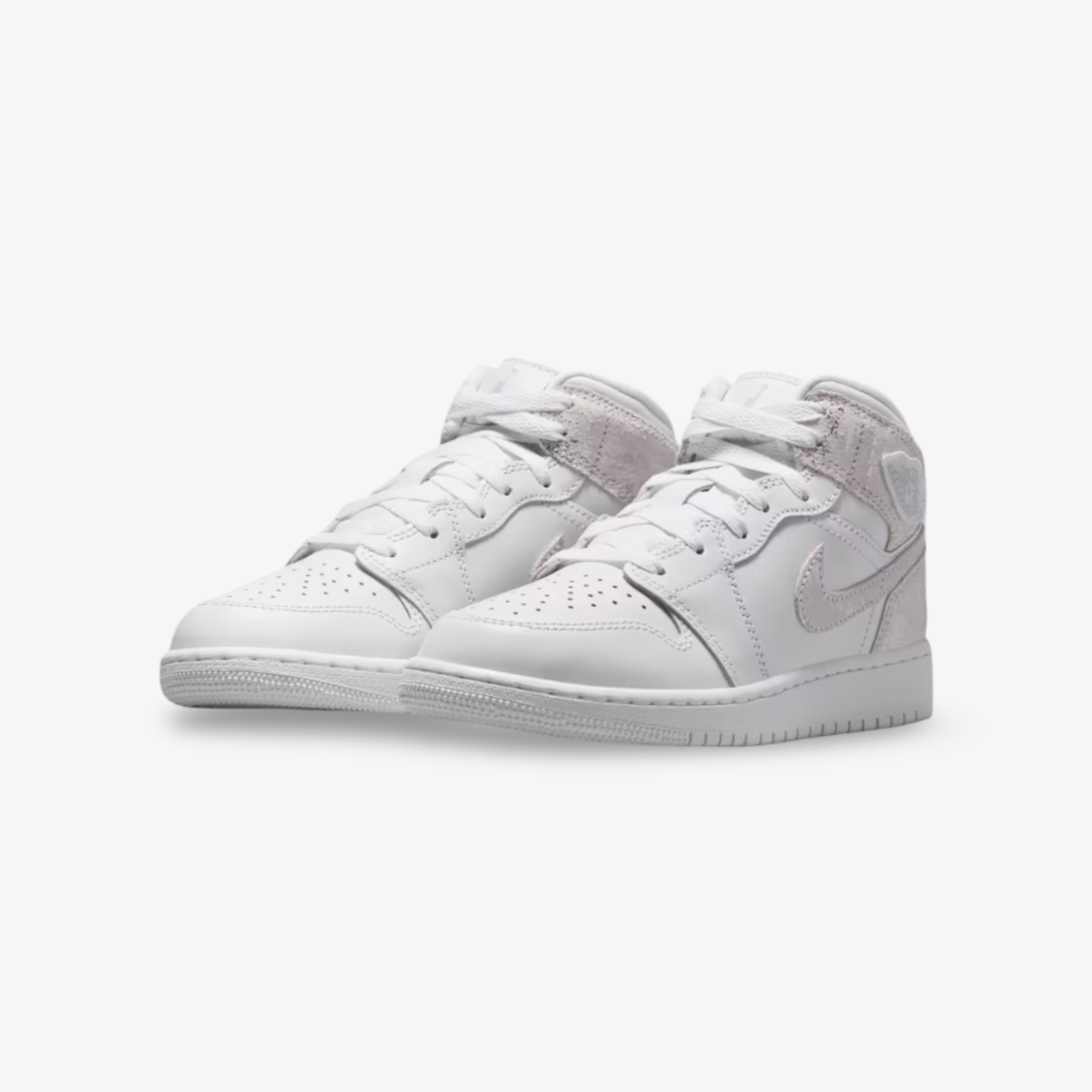 Air Jordan 1 Mid " Distressed White"