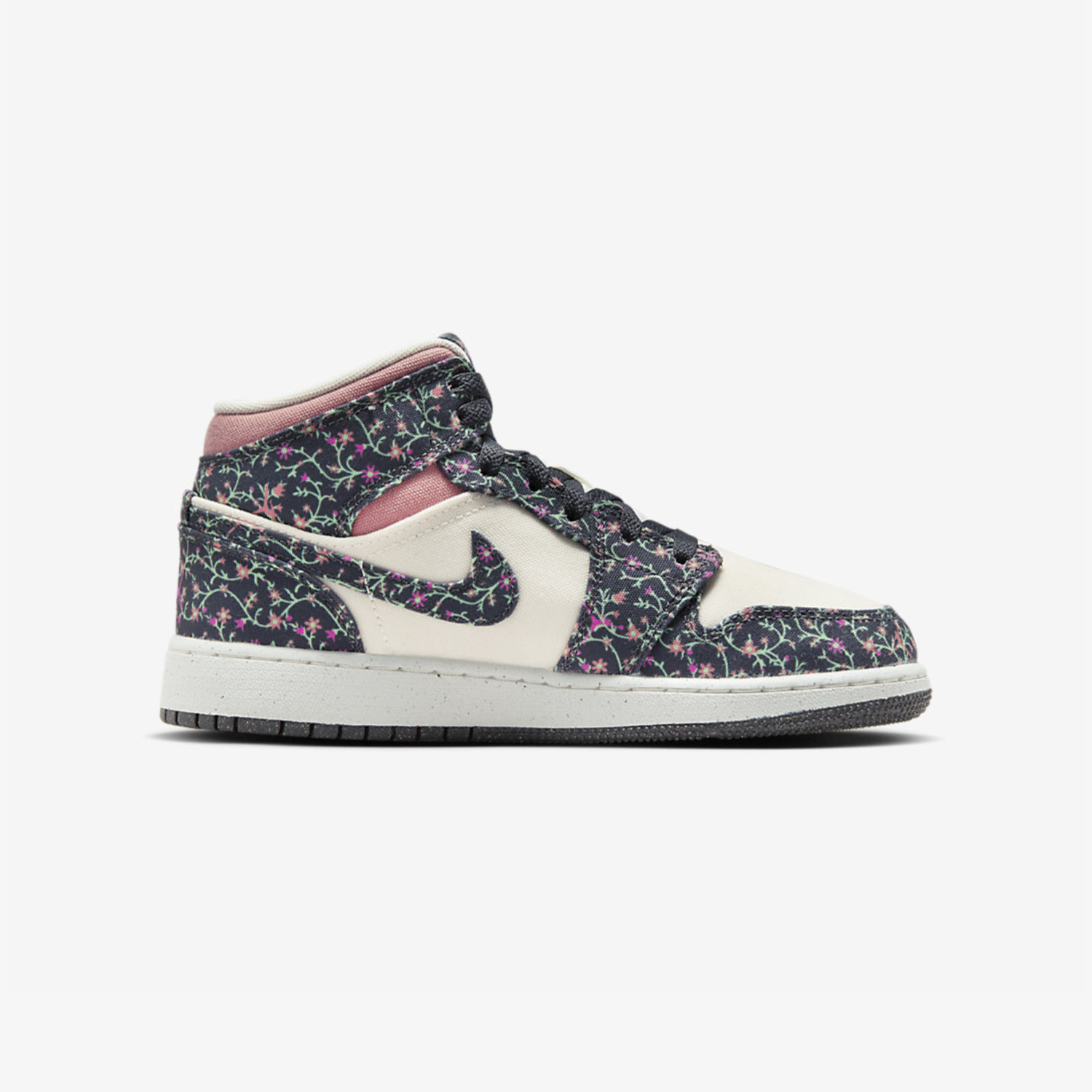 Air Jordan 1 Mid "Floral Canvas"