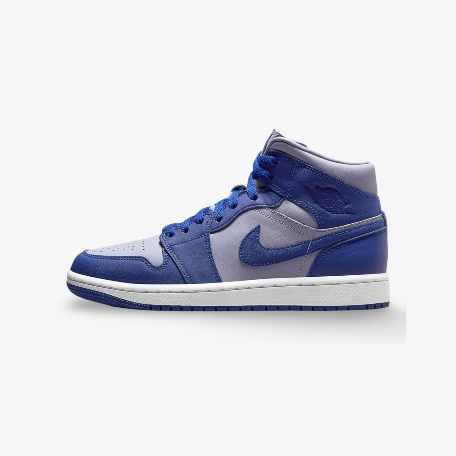 Air Jordan 1 Mid "Iron Purple Deep Royal"