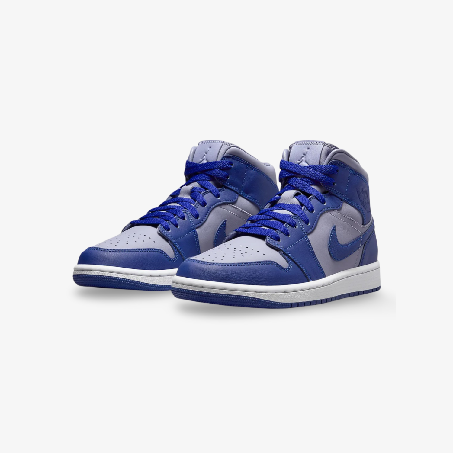 Air Jordan 1 Mid "Iron Purple Deep Royal"