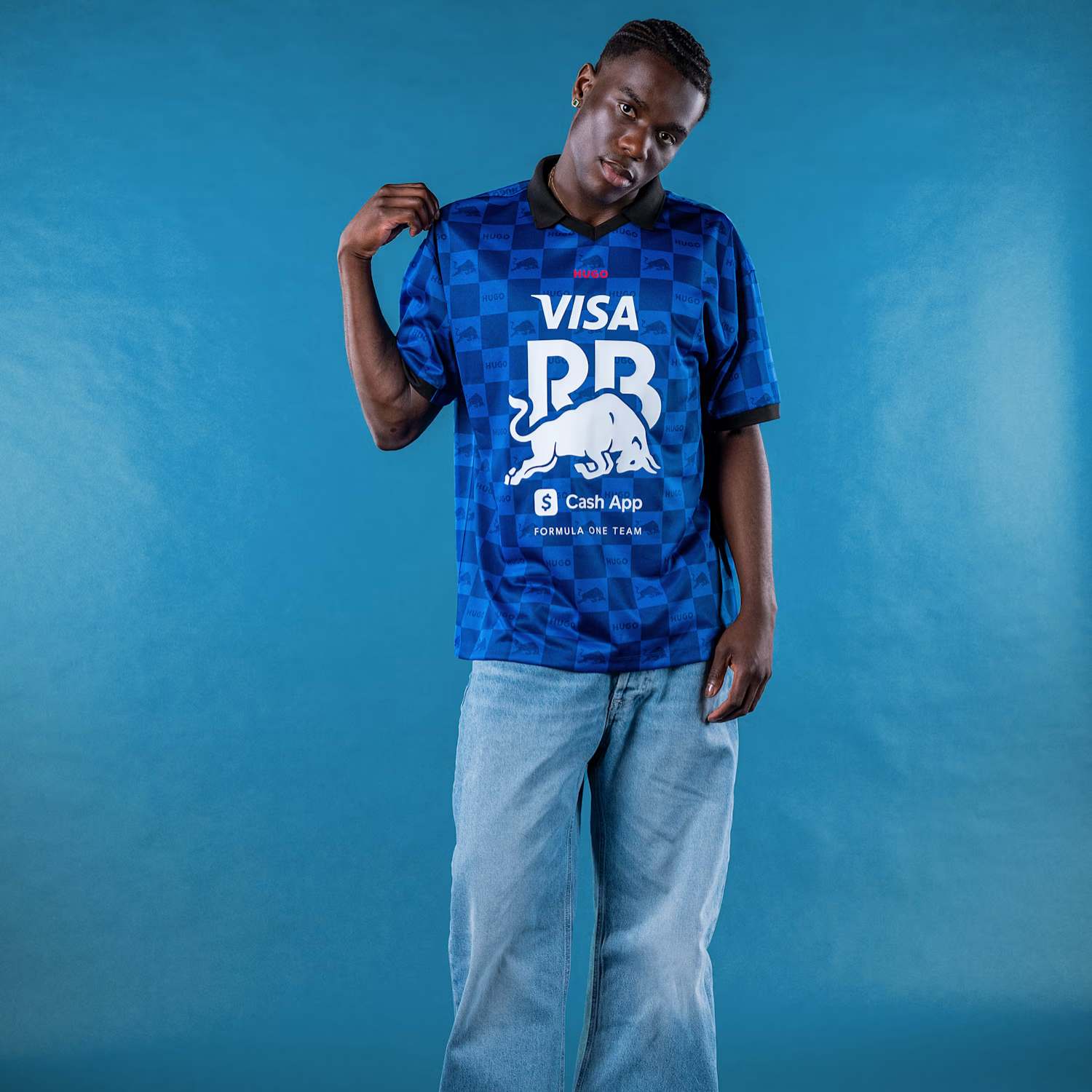 Jersey Hugo x Redbull Racing Bulls x Visa Cash App "Blue White"