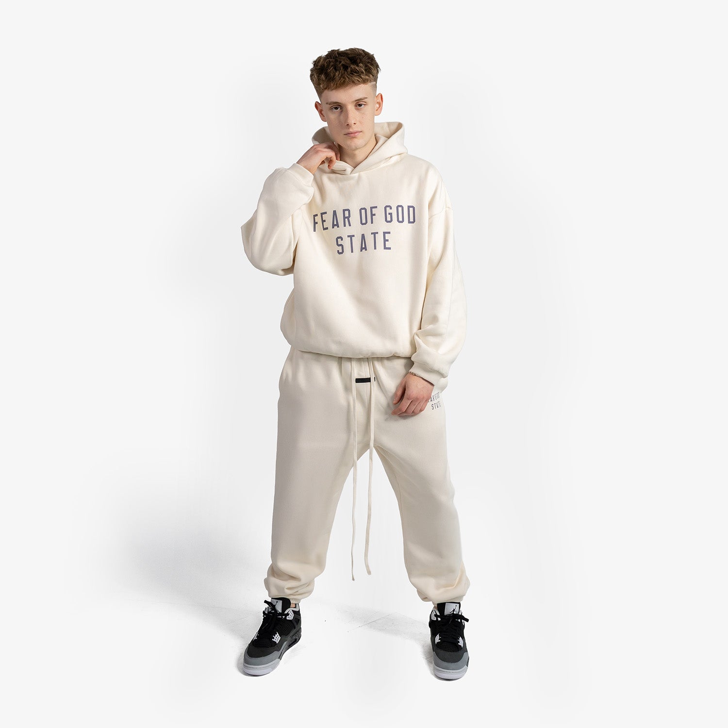 Set Hanorac & Pantaloni Lungi Essentials Fear Of God  "Shell"