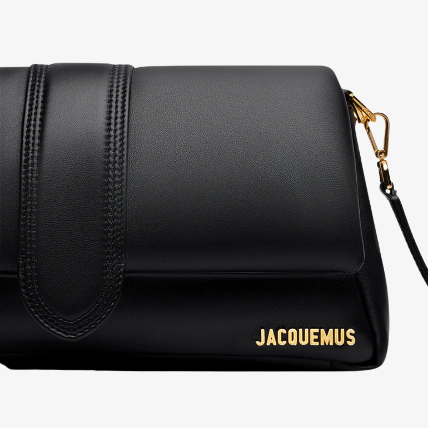 Geanta Jacquemus Le Bambimou "Black Gold"