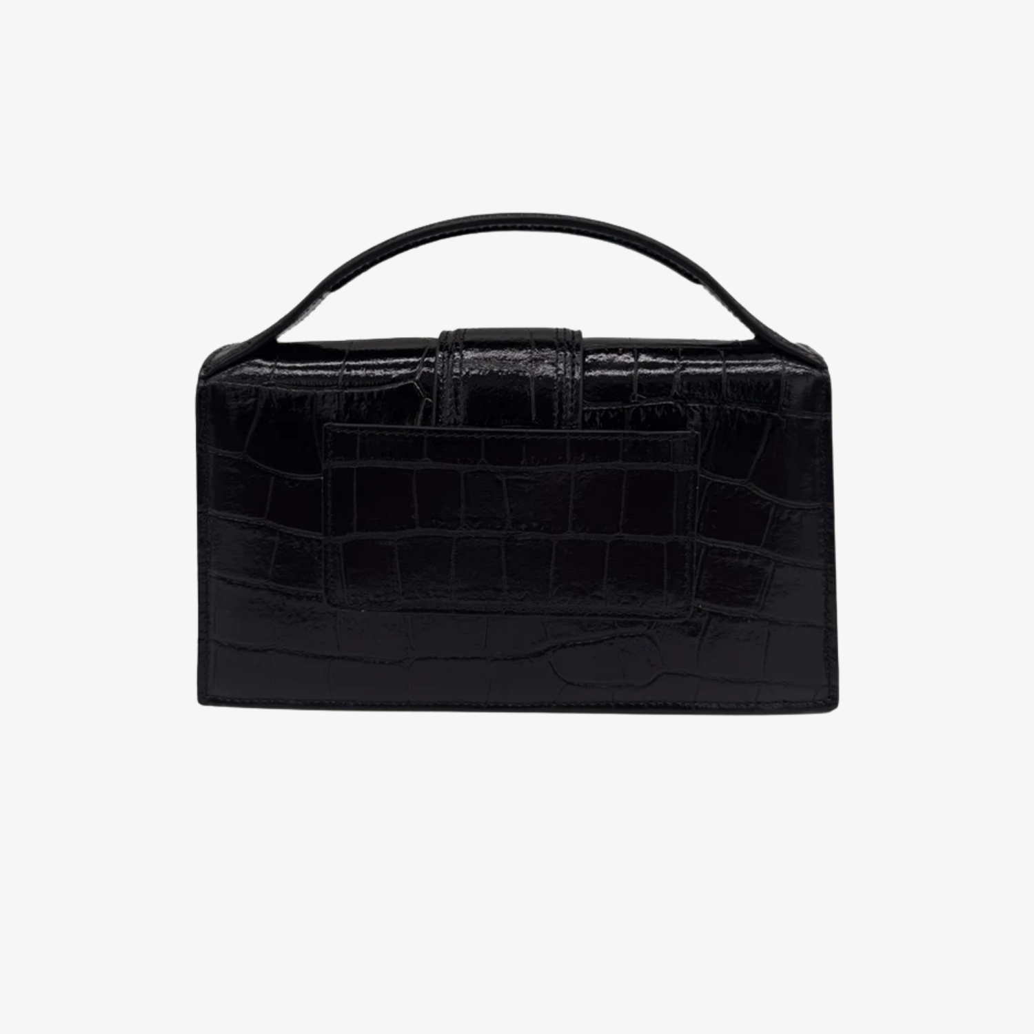 Geanta Jacquemus Le Grand Bambino "Black Cocco"