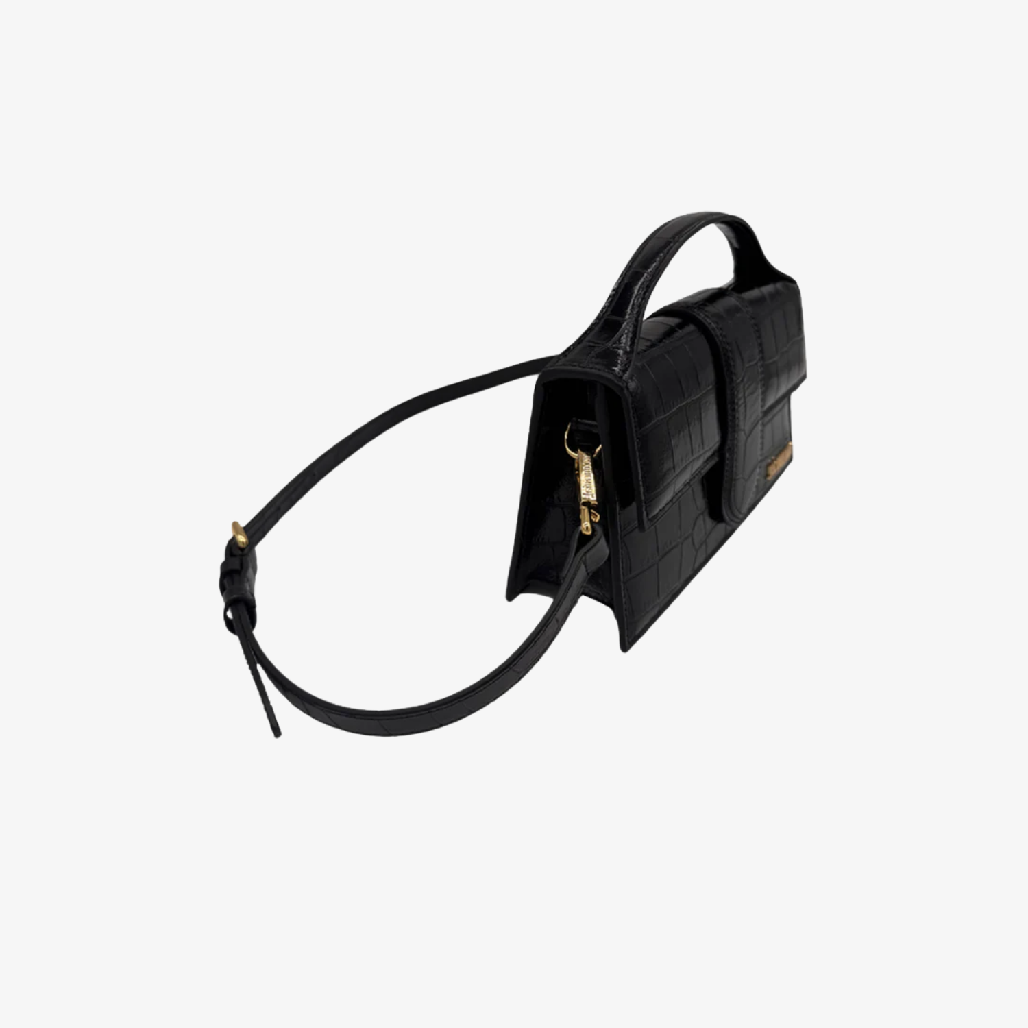Geanta Jacquemus Le Grand Bambino "Black Cocco"