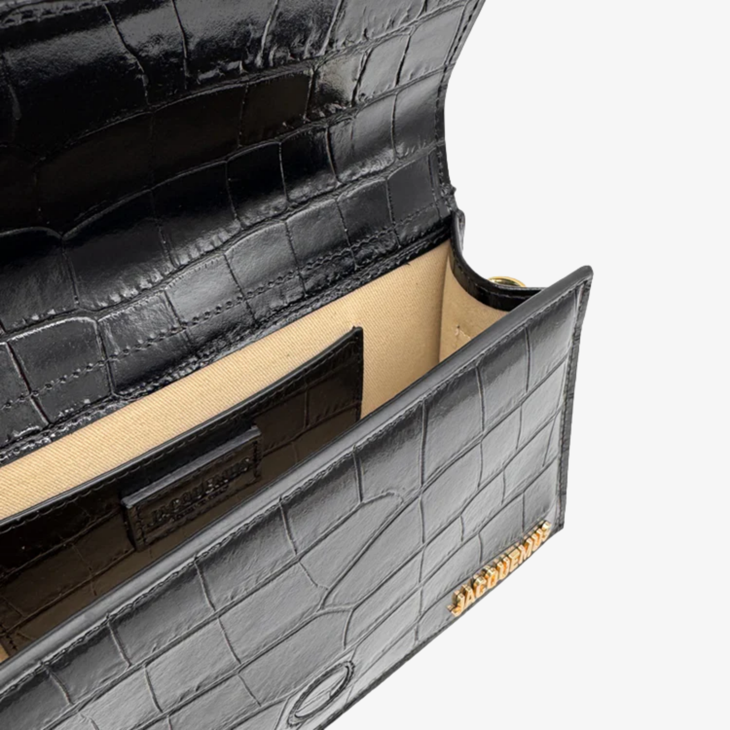 Geanta Jacquemus Le Grand Bambino "Black Cocco"