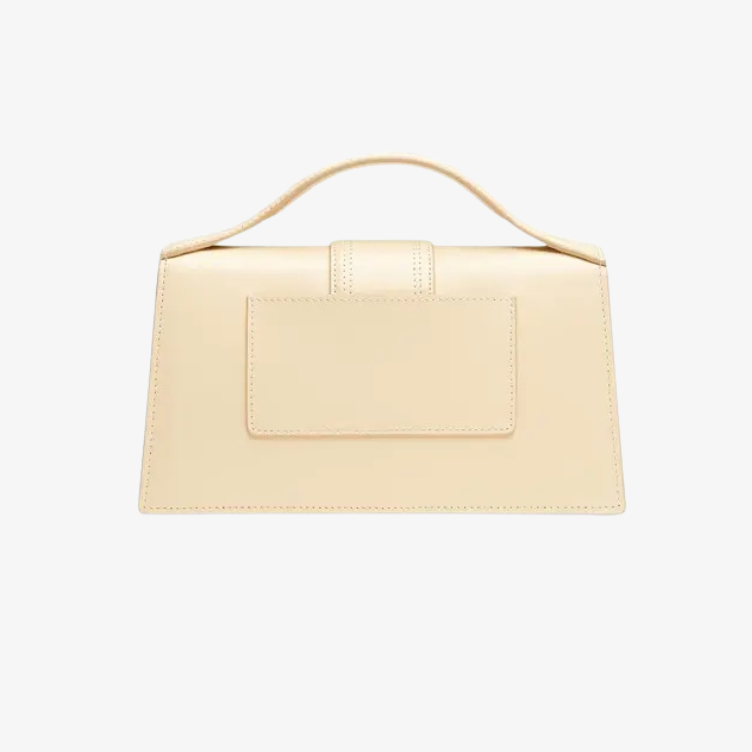 Geanta Jacquemus Le Grand Bambino "Calfskin Ivory"