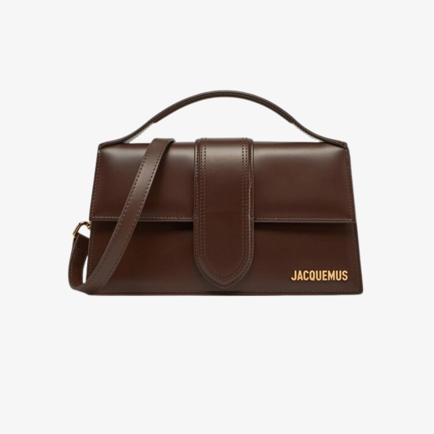 Geanta Jacquemus Le Grand Bambino "Cotone Brown"