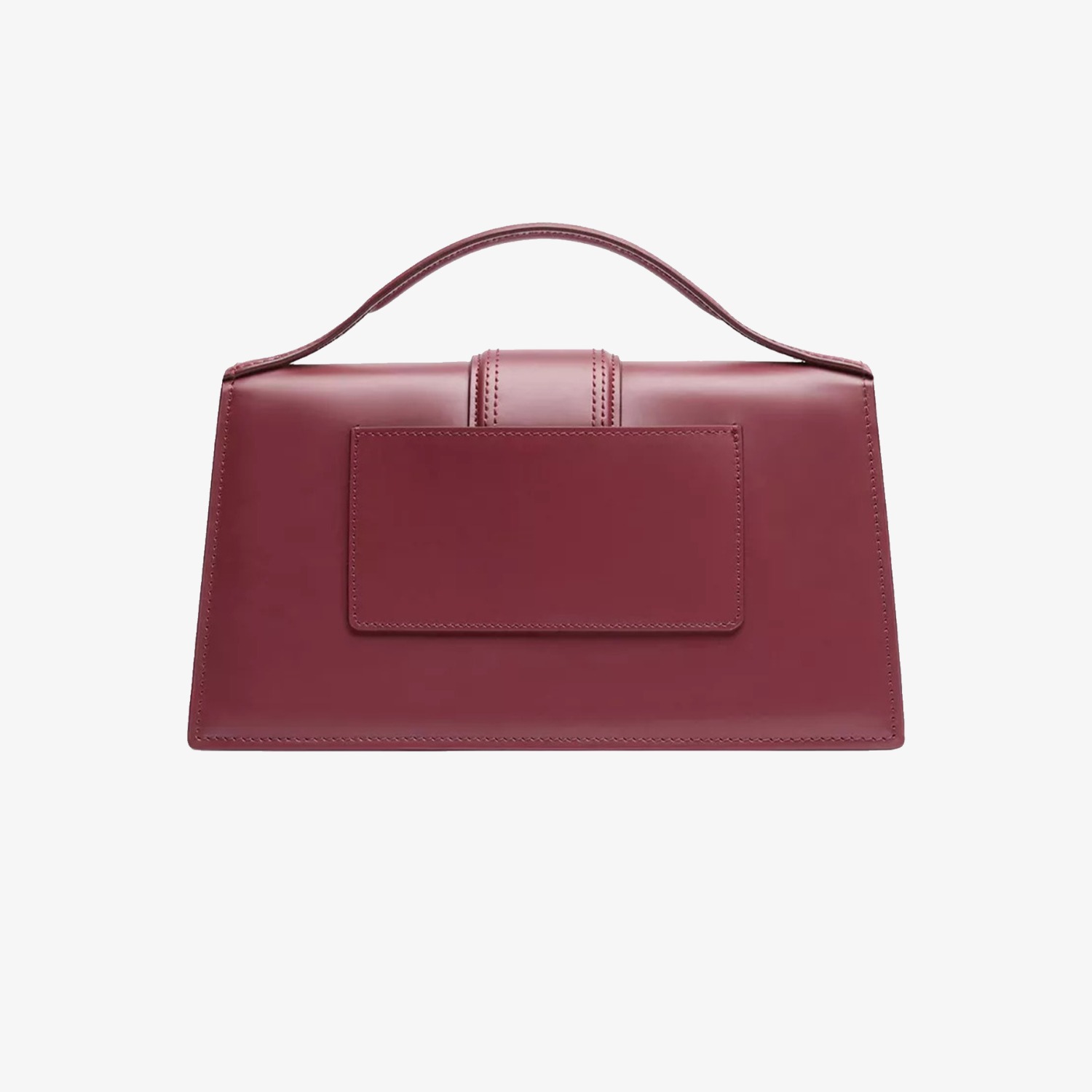 Geanta Jacquemus Le Grand Bambino "Dark Burgundy"