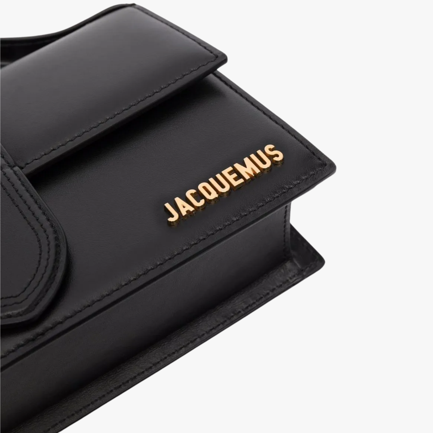 Geanta Jacquemus Le Grand Bambino "Black Gold"