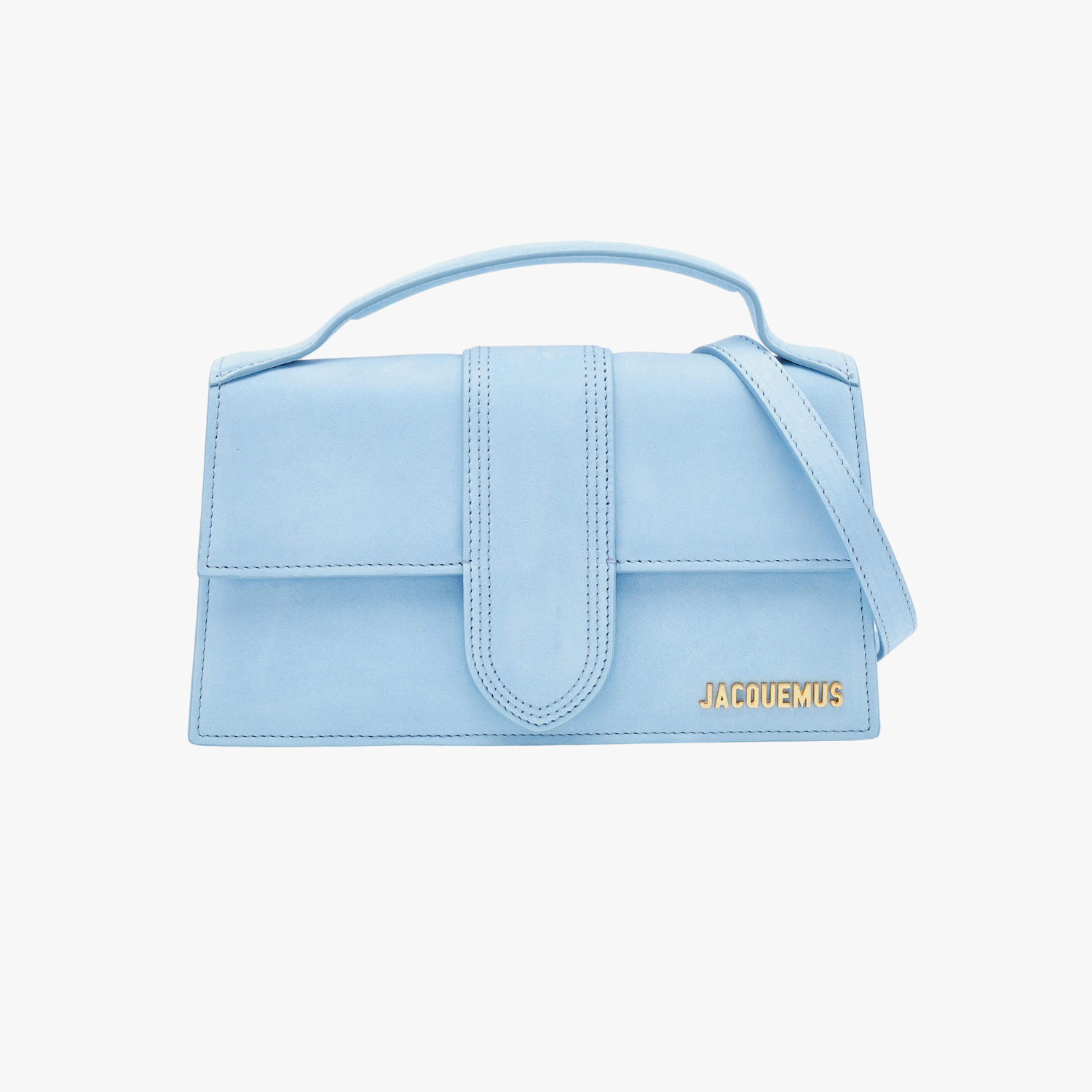 Geanta Jacquemus "Le Grand Bambino Light Blue"
