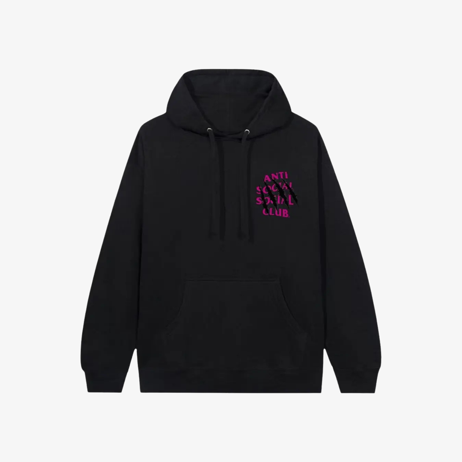 Hanorac Anti Social Social Club "Black Purple Scratch"