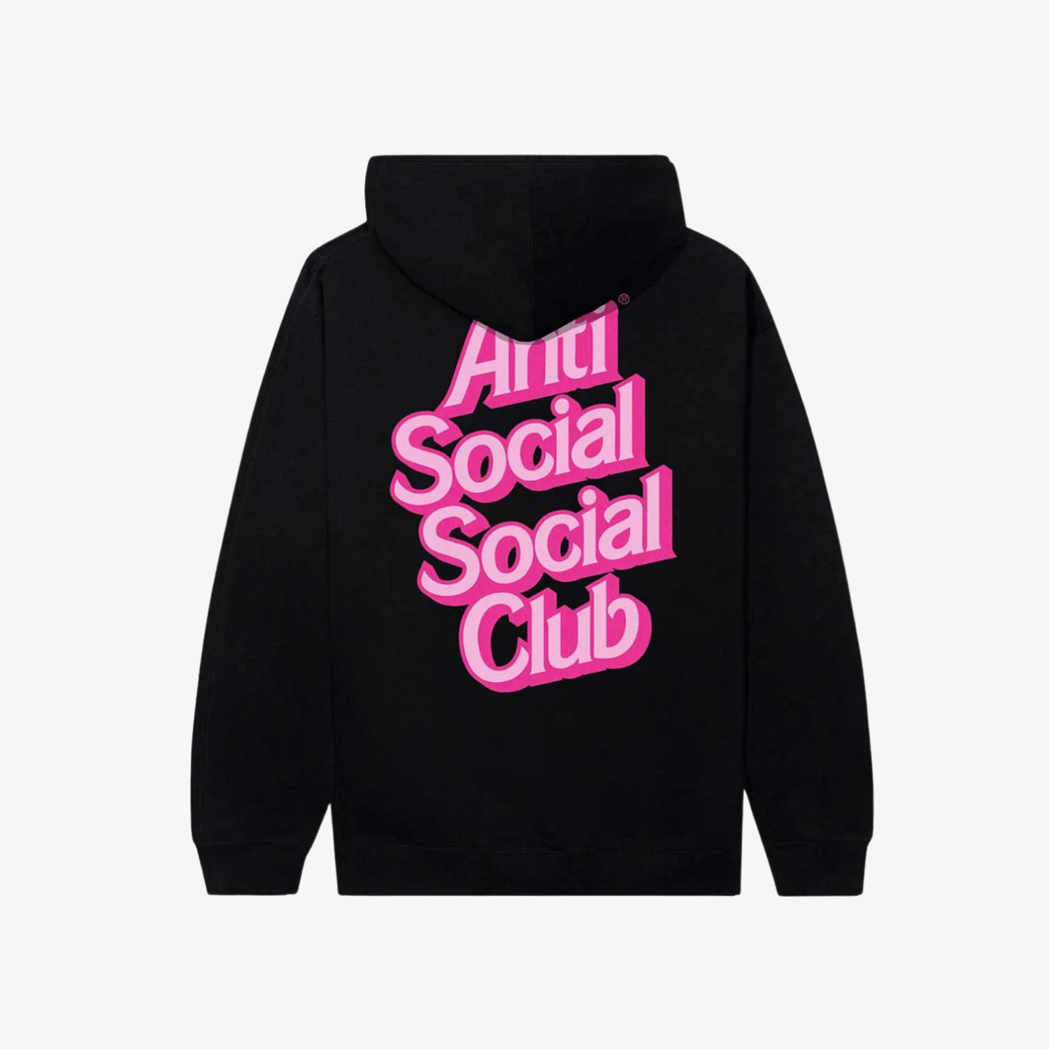 Hanorac Anti Social Social Club "Timeless Black Pink"