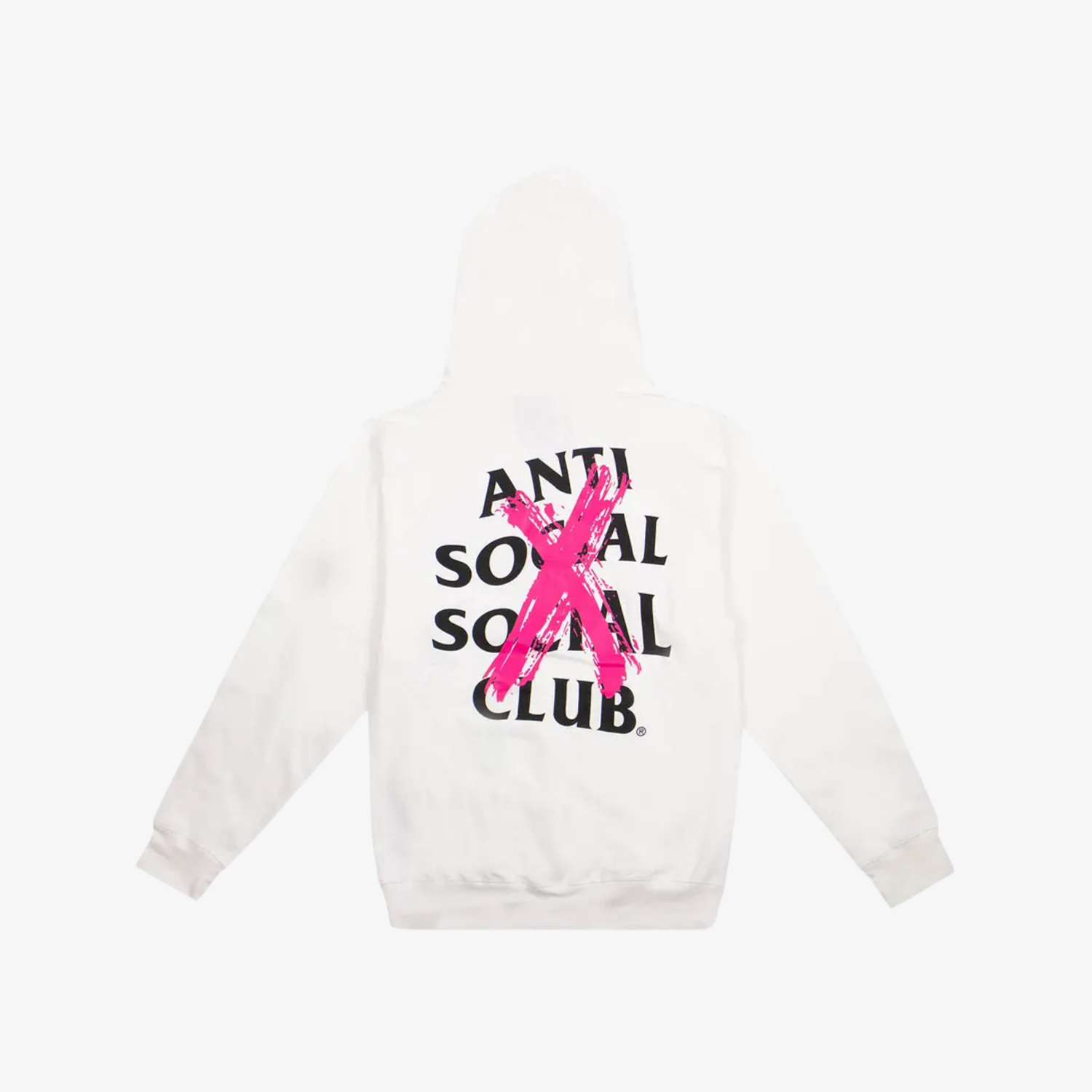 Hanorac Anti Social Social Club "X White Pink"