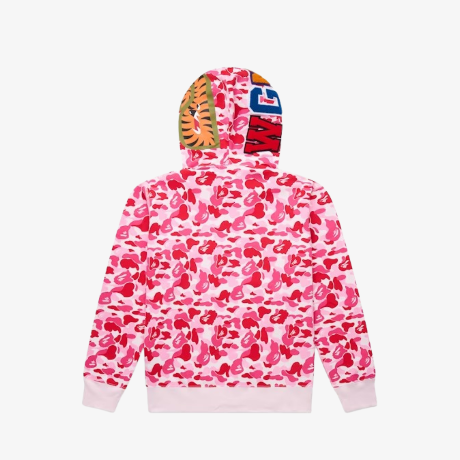Hanorac Bape Shark Full Zip "Pink Camo"