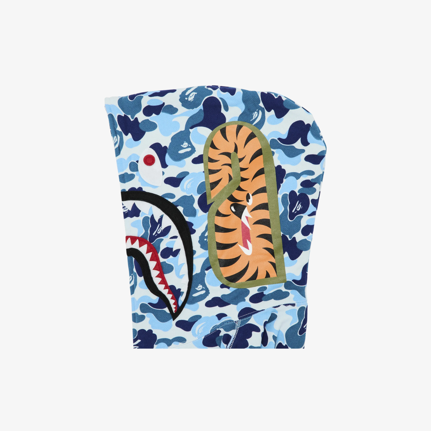 Hanorac Bape Shark Full Zip "Sky Blue Camo"