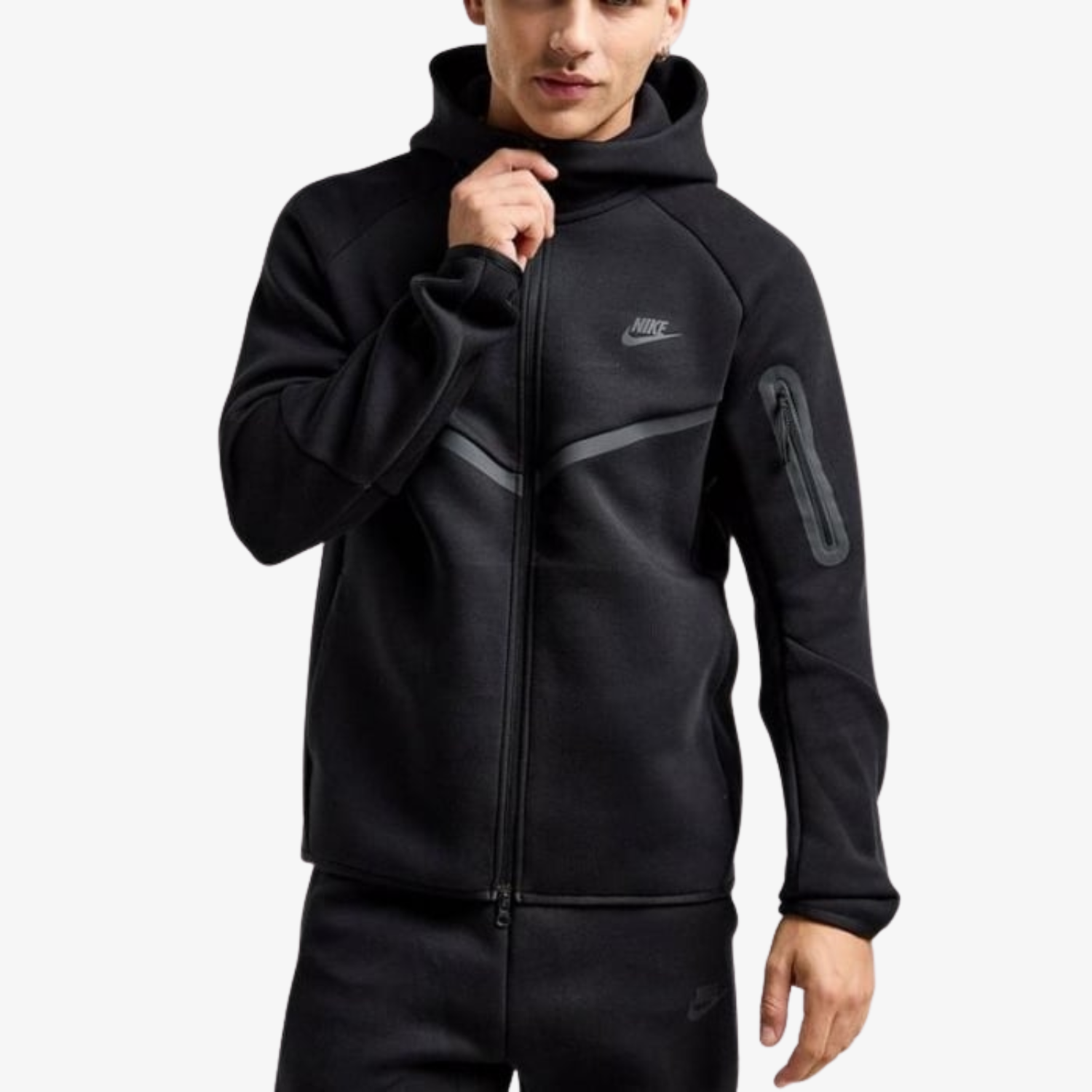 Hanorac Nike Tech Fleece "Black"
