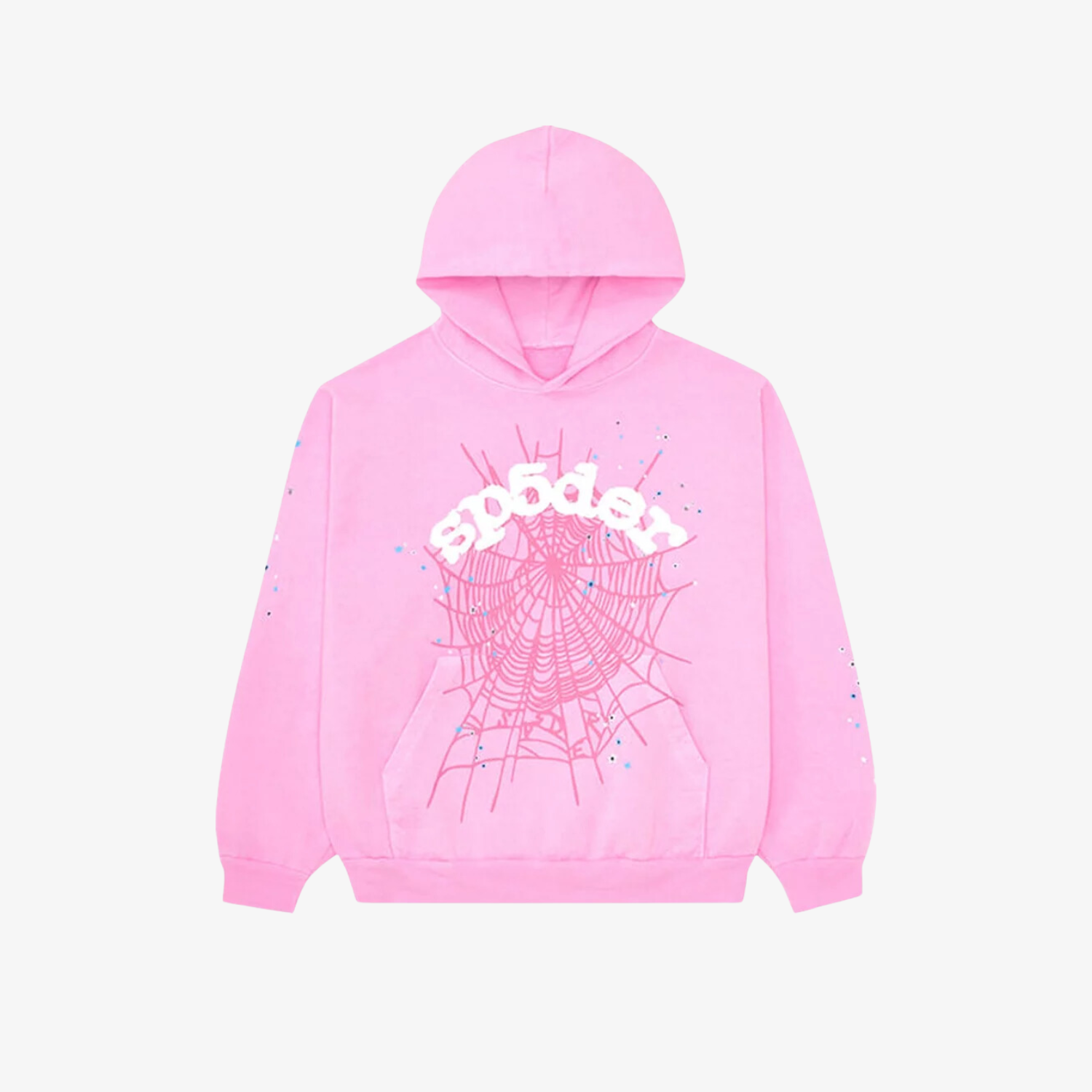 Hanorac Sp5der "Pink Web"