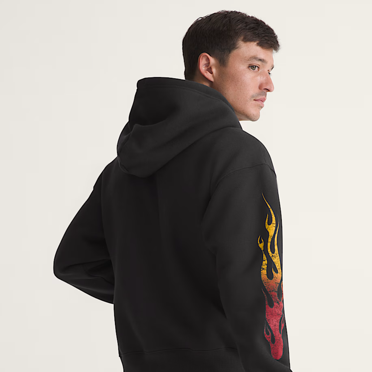 Hanorac Vans Burnin' Up Full Zip "Black"