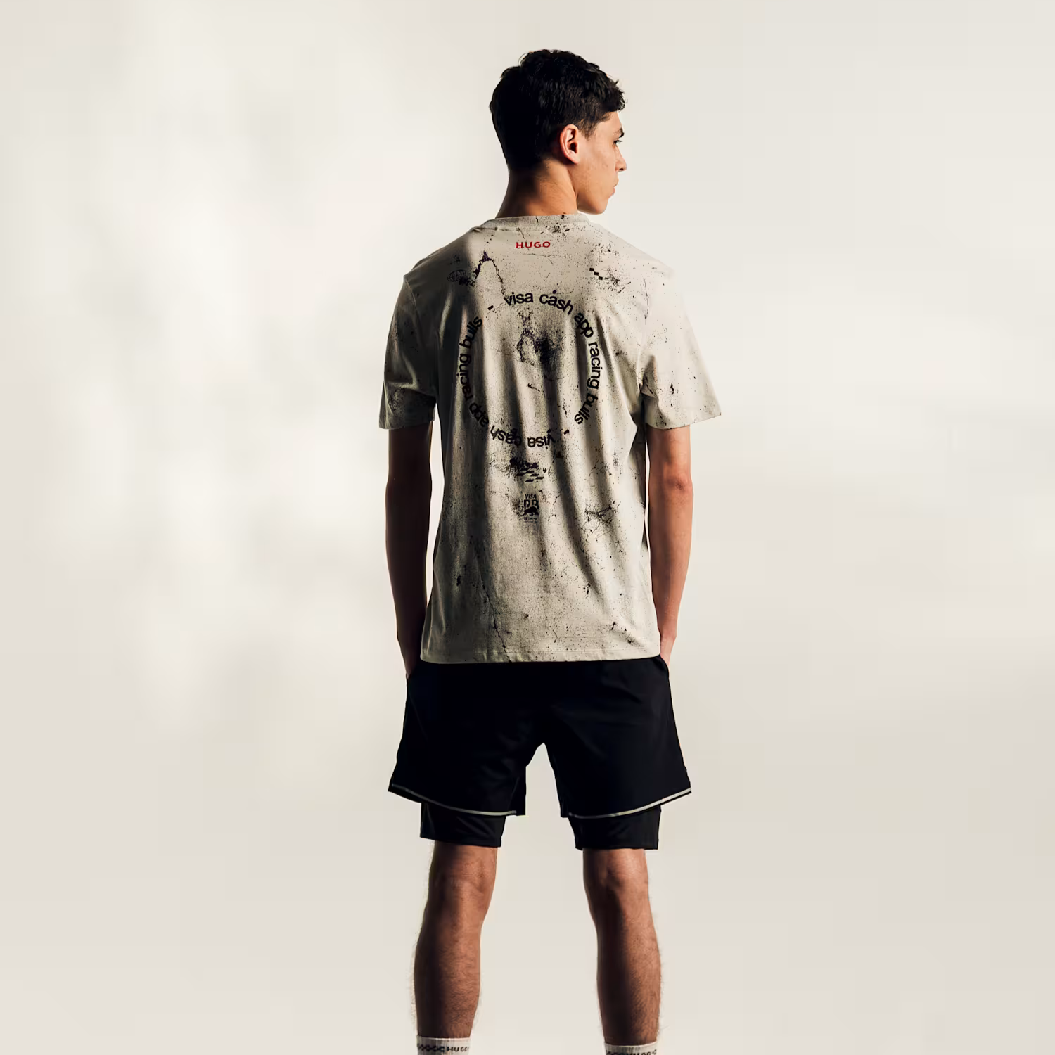 Tricou Hugo x Red Bull Racing Bulls x Visa Cash App "Light"