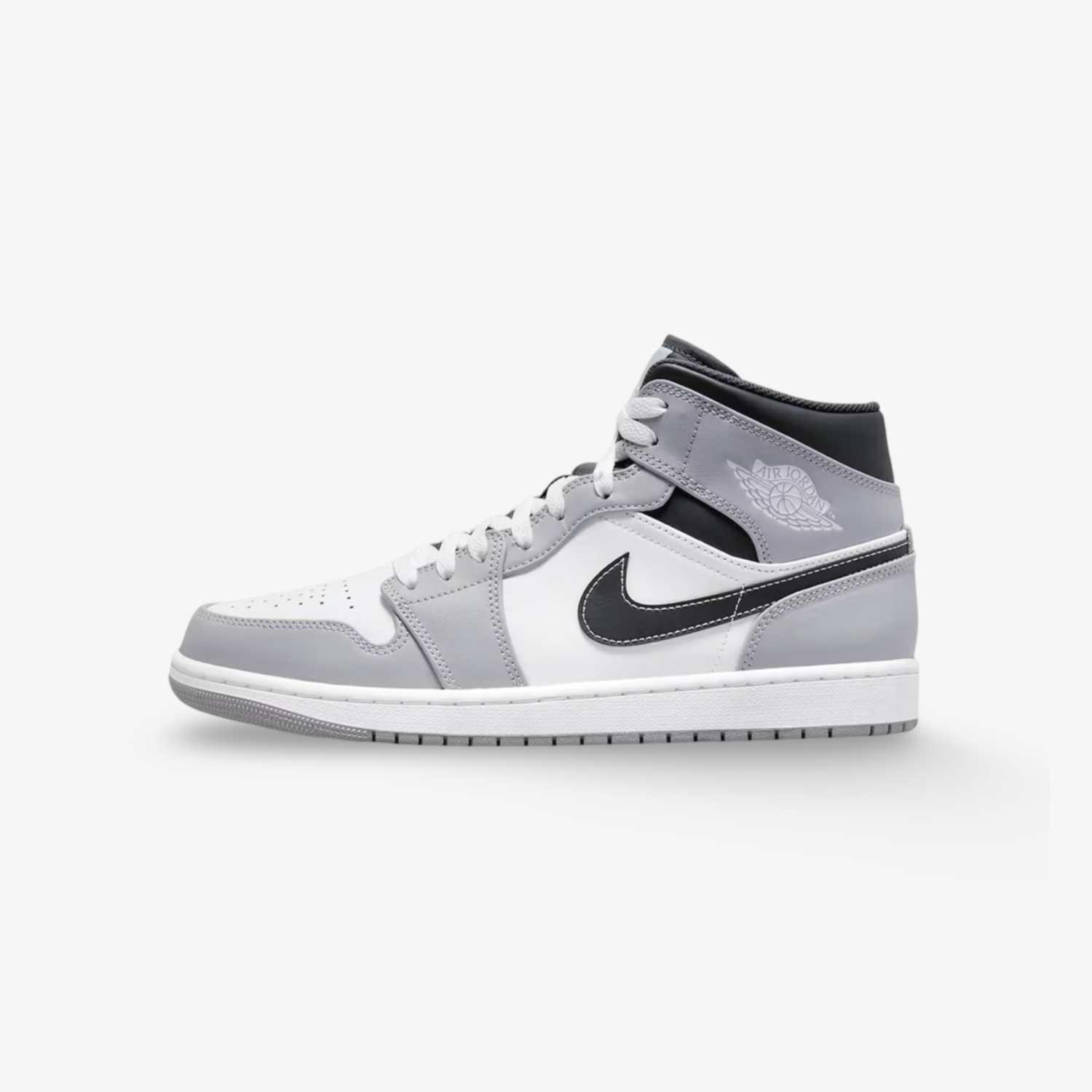 Air Jordan 1 Mid "Light Smoke Grey"