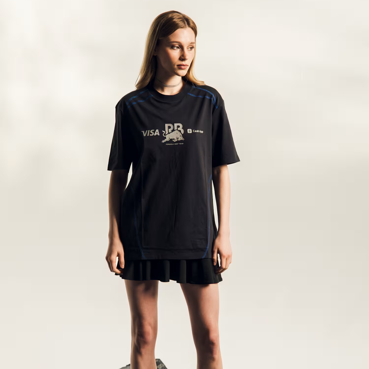 Tricou Hugo x Red Bull Racing Bulls x Visa Cash App "Black"