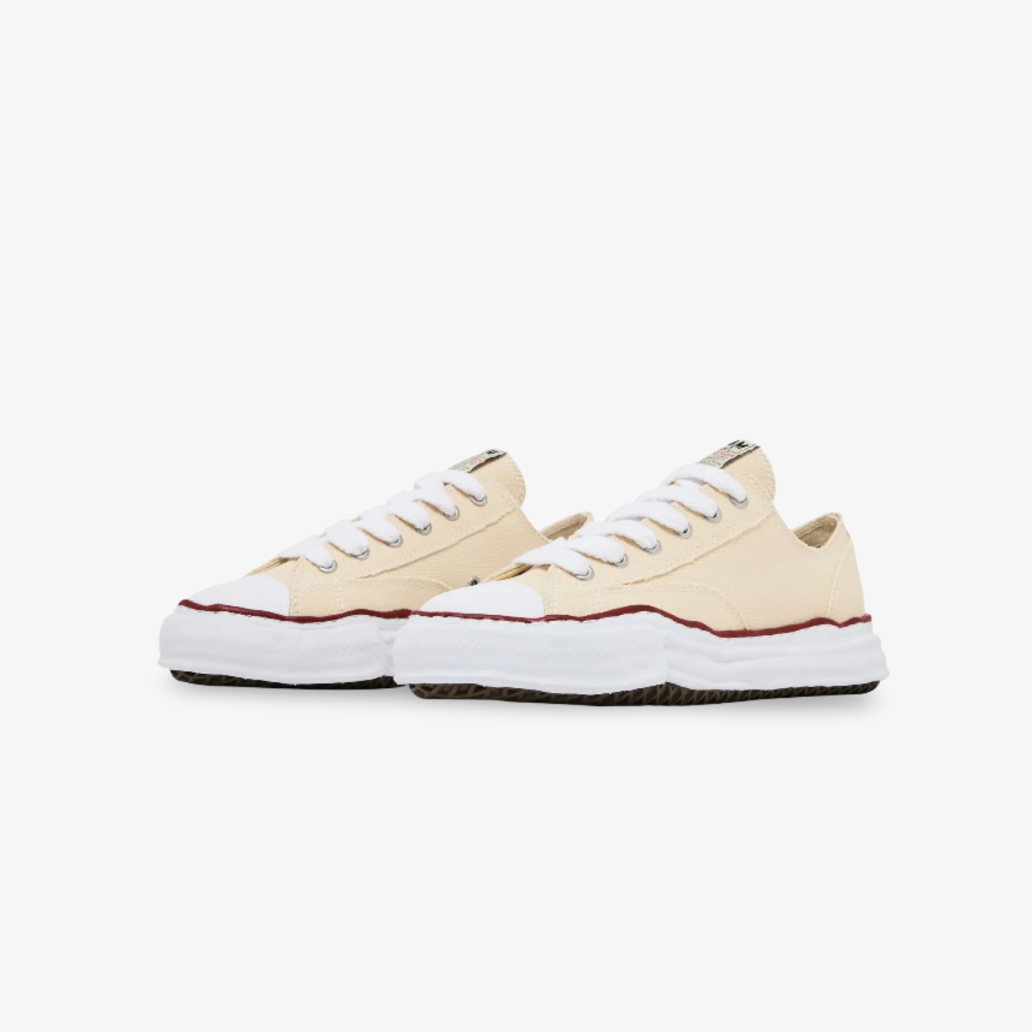 Maison Mihara Yasuhiro Canvas Low "Peterson Natural"