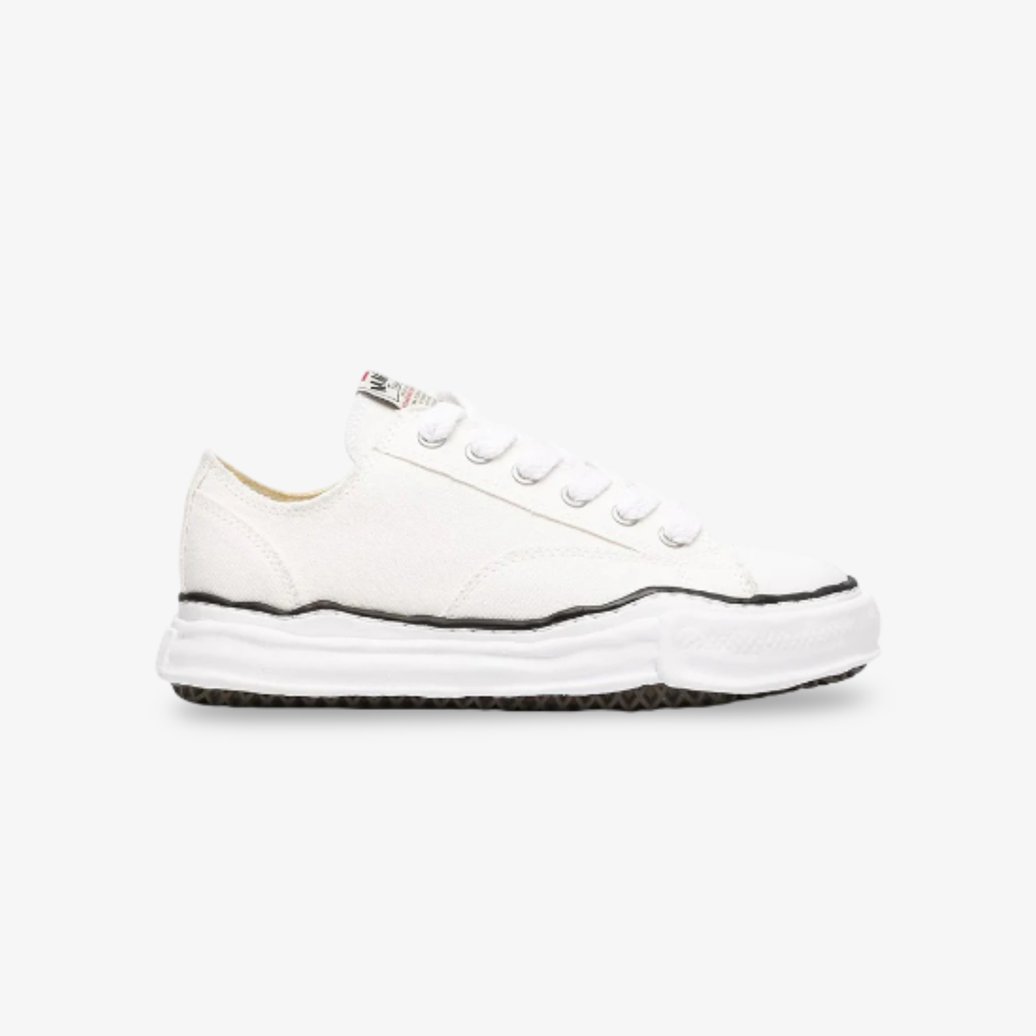 "Maison Mihara Yasuhiro Canvas Low "Peterson White"