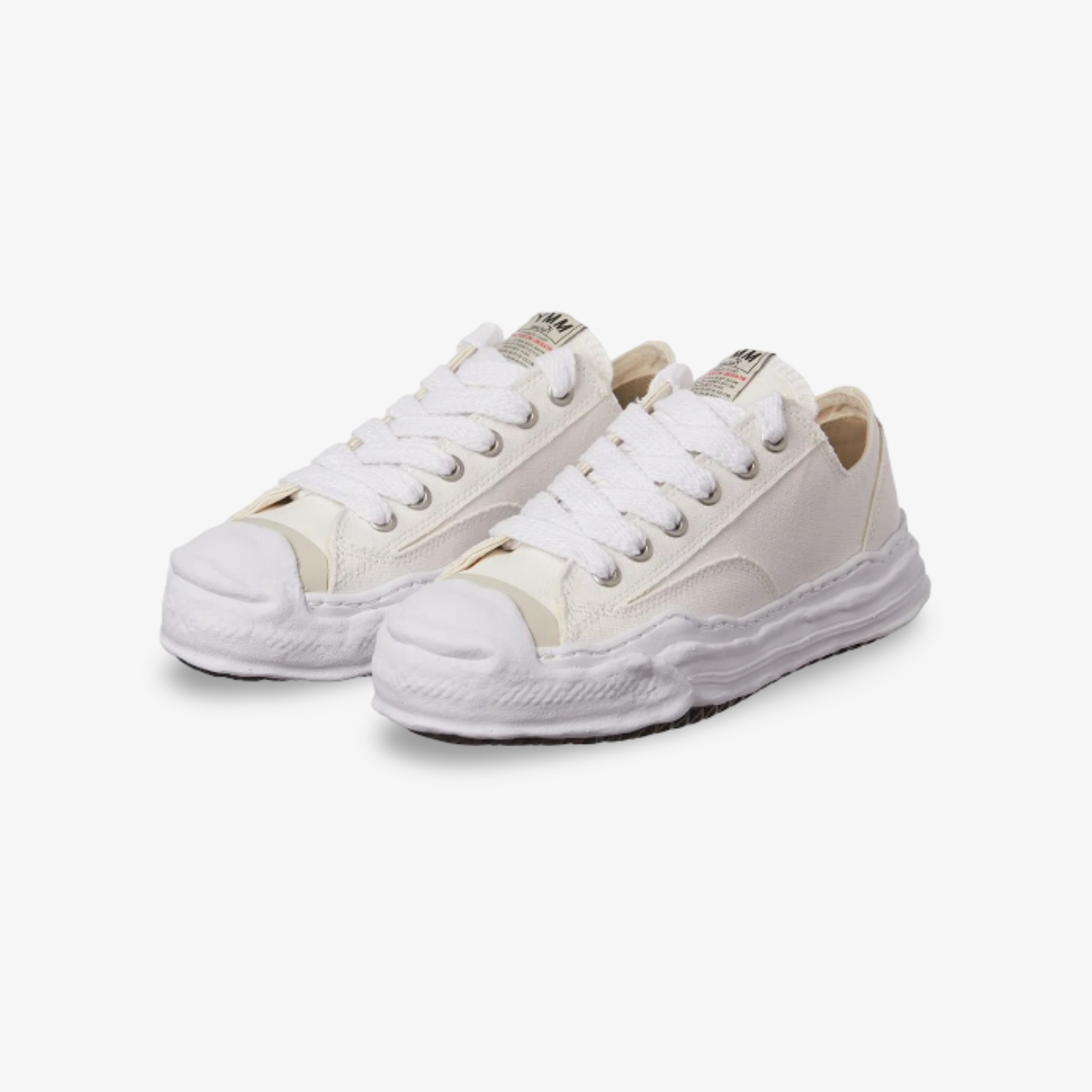 Maison Mihara Yasuhiro Hank OG Sole Canvas Low "White"