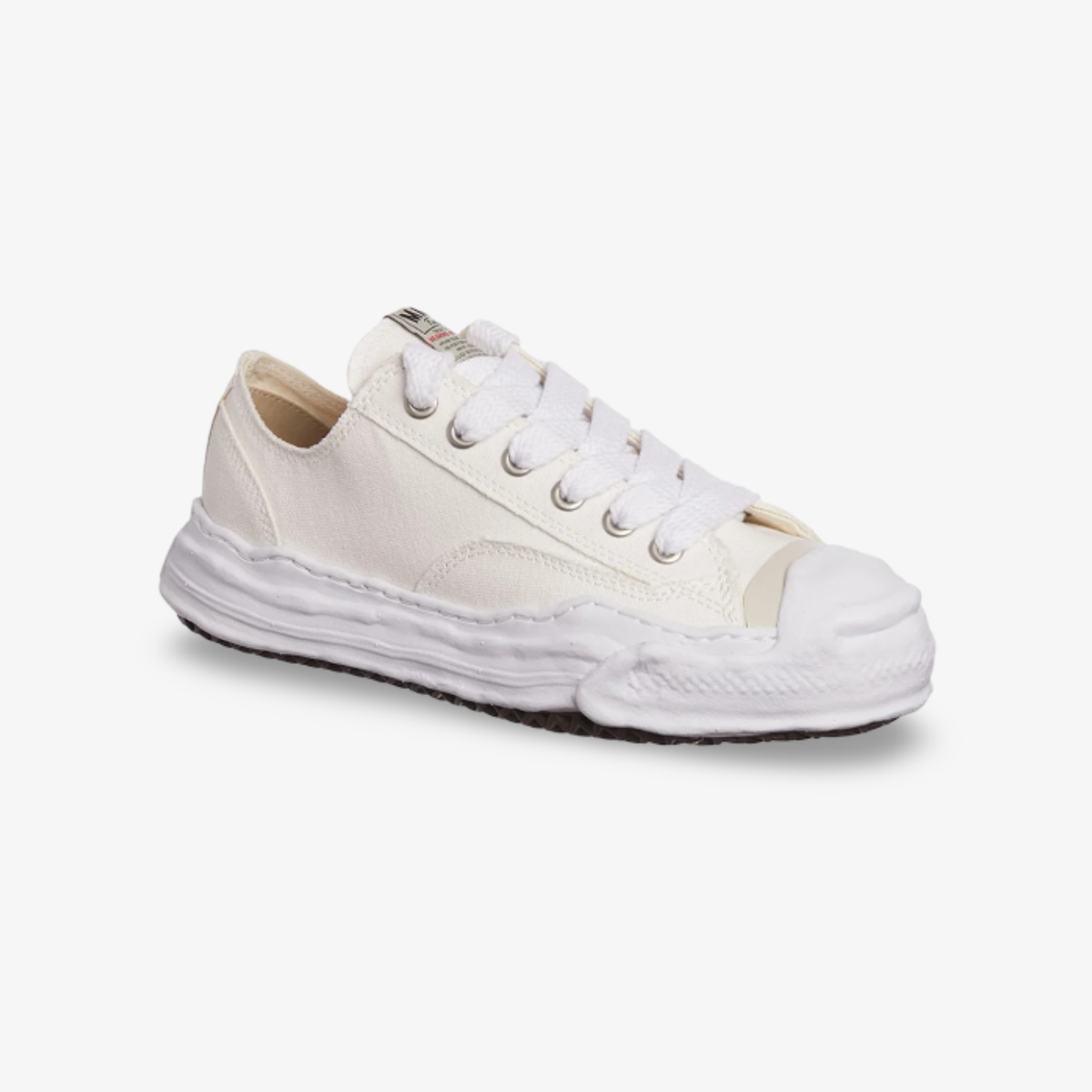 靴 00s Mihara Yasuhiro Crape Sole Shoes Maison Mihara Yasuhiro Hank OG Sole Canvas Low 