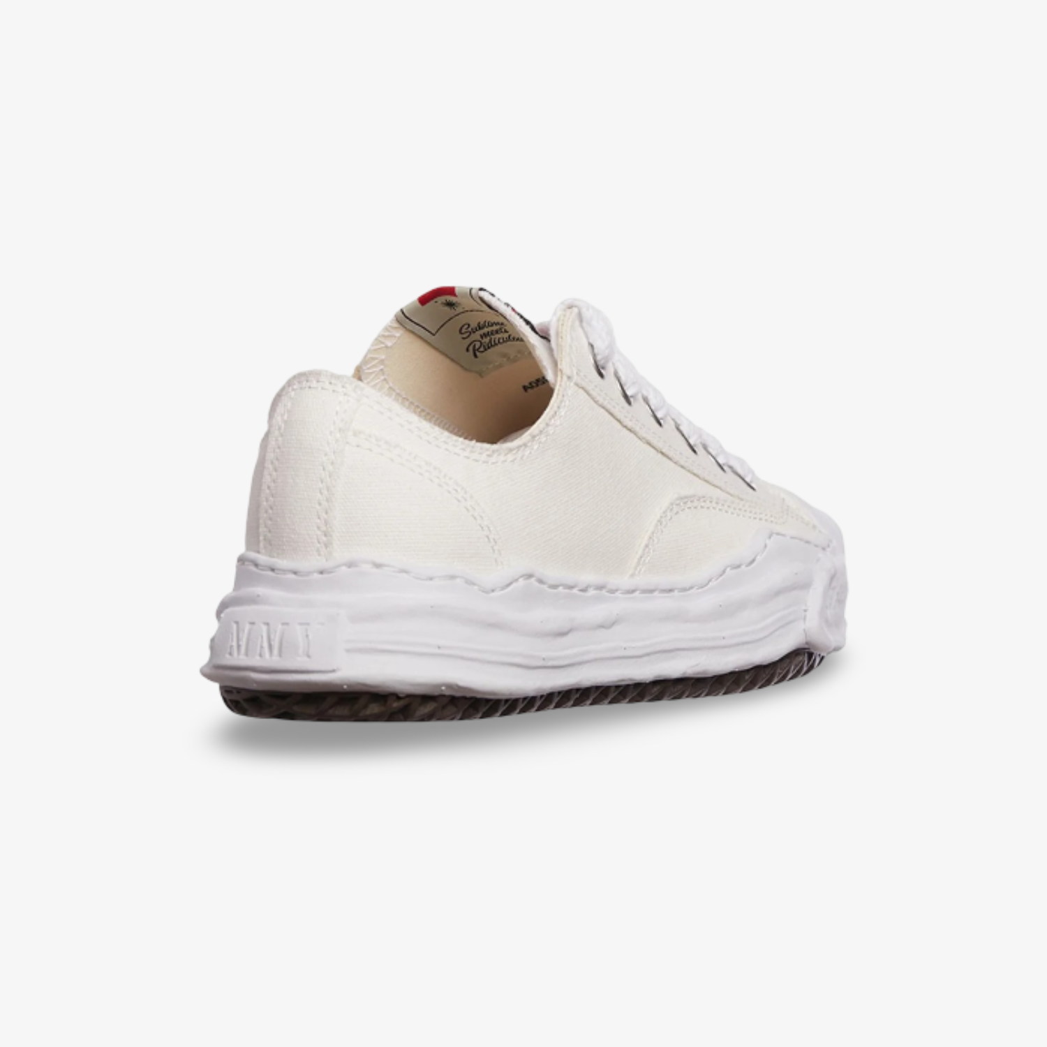 Maison Mihara Yasuhiro Hank OG Sole Canvas Low "White"