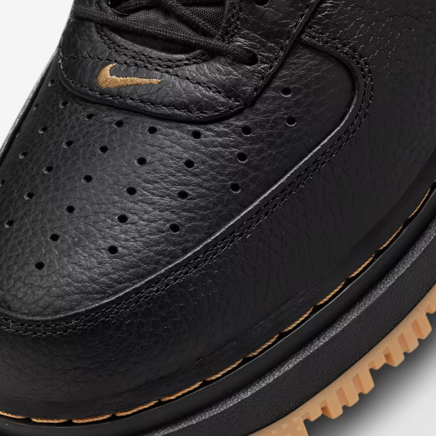 Nike Air Force 1 Low Luxe "Black Gum"