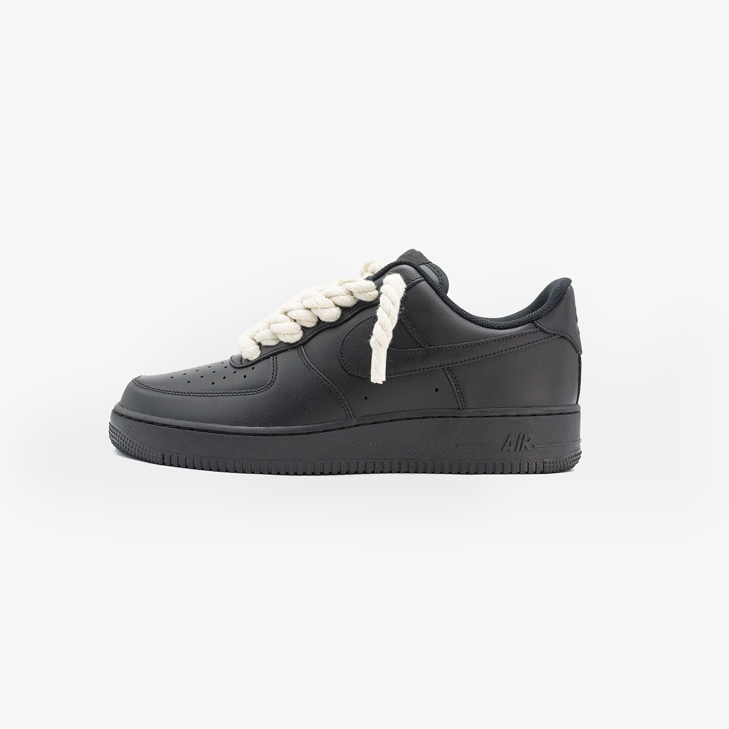 Nike Air Force 1 Black “Cream Rope”