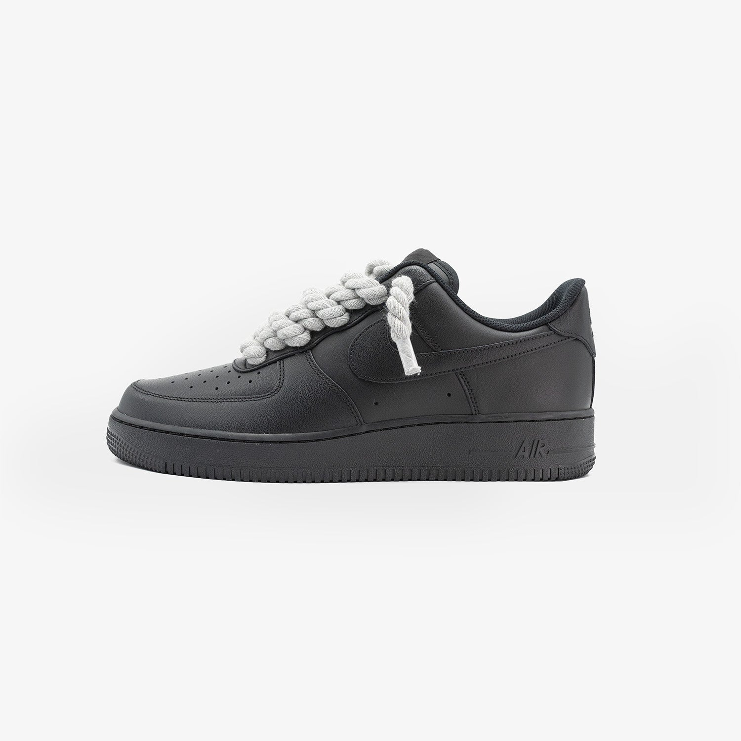 Nike Air Force 1 Black “Grey Rope”