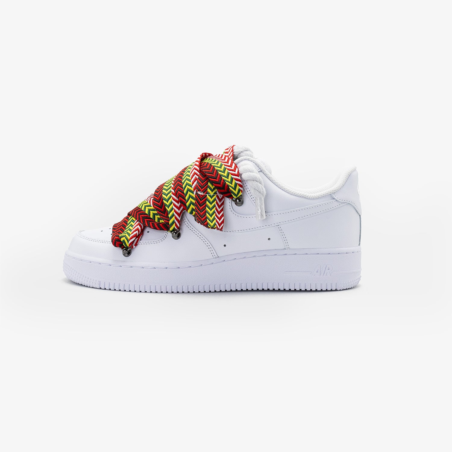 Nike Air Force 1 White “Lanvin Multi Red Rope”