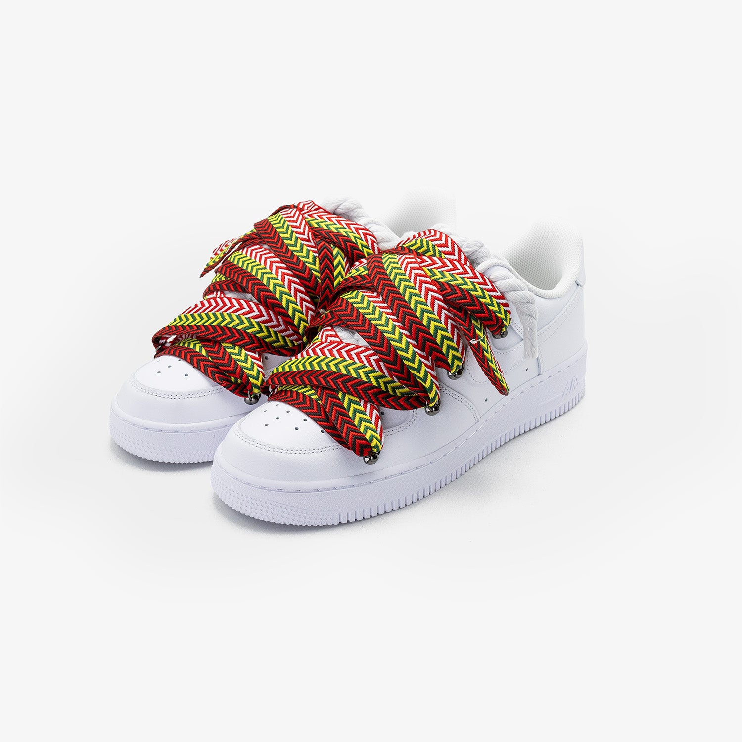 Nike Air Force 1 White “Lanvin Multi Red Rope”