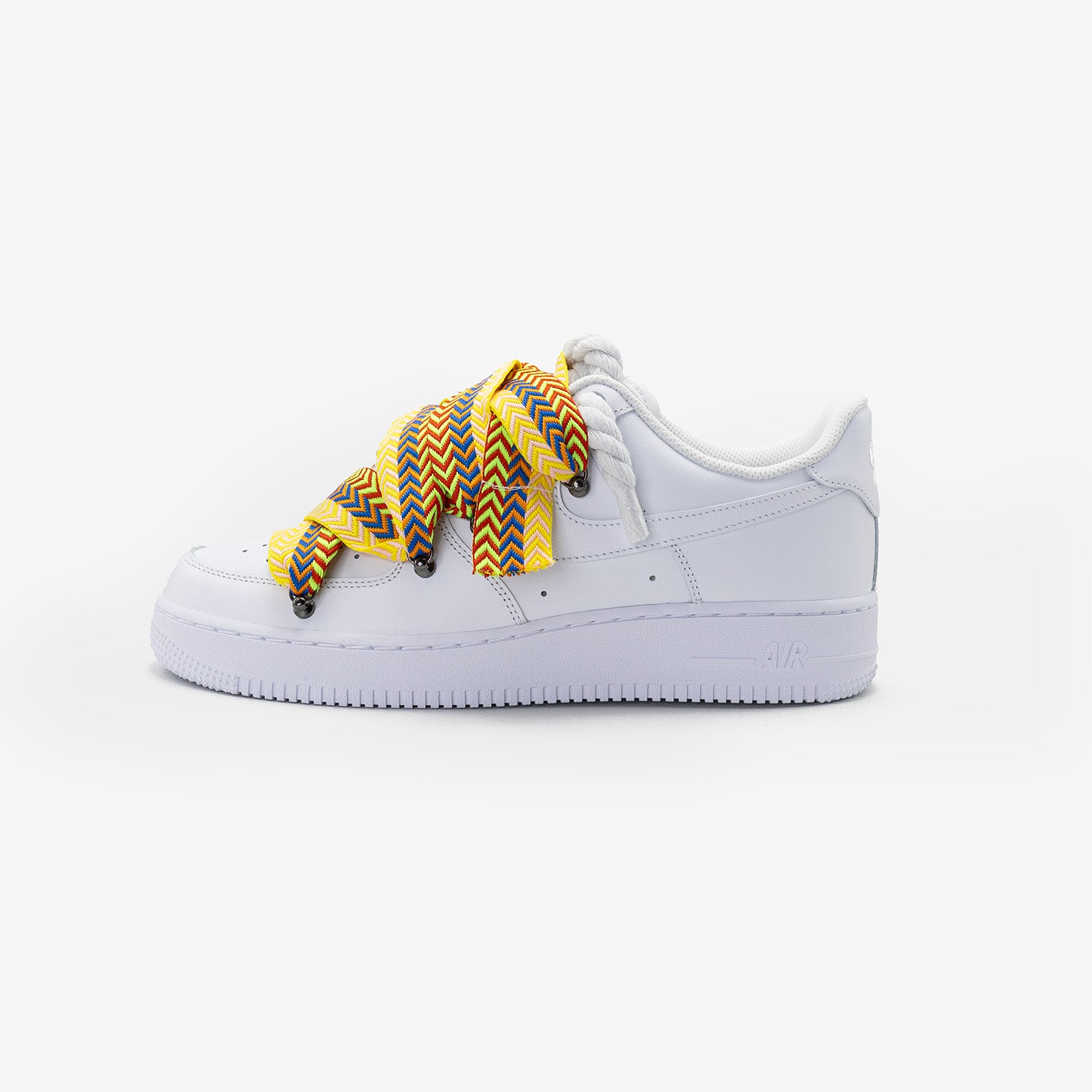 Nike Air Force 1 White “Lanvin Multi Yellow Rope”