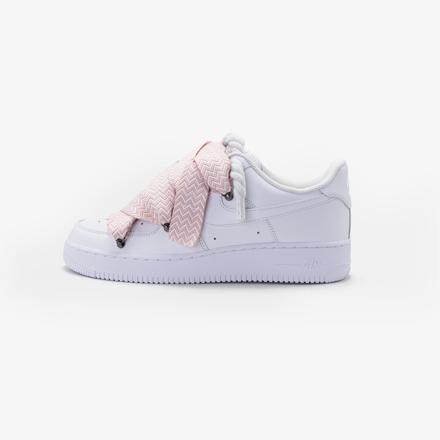 Nike Air Force 1 White “Lanvin Pink Rope”