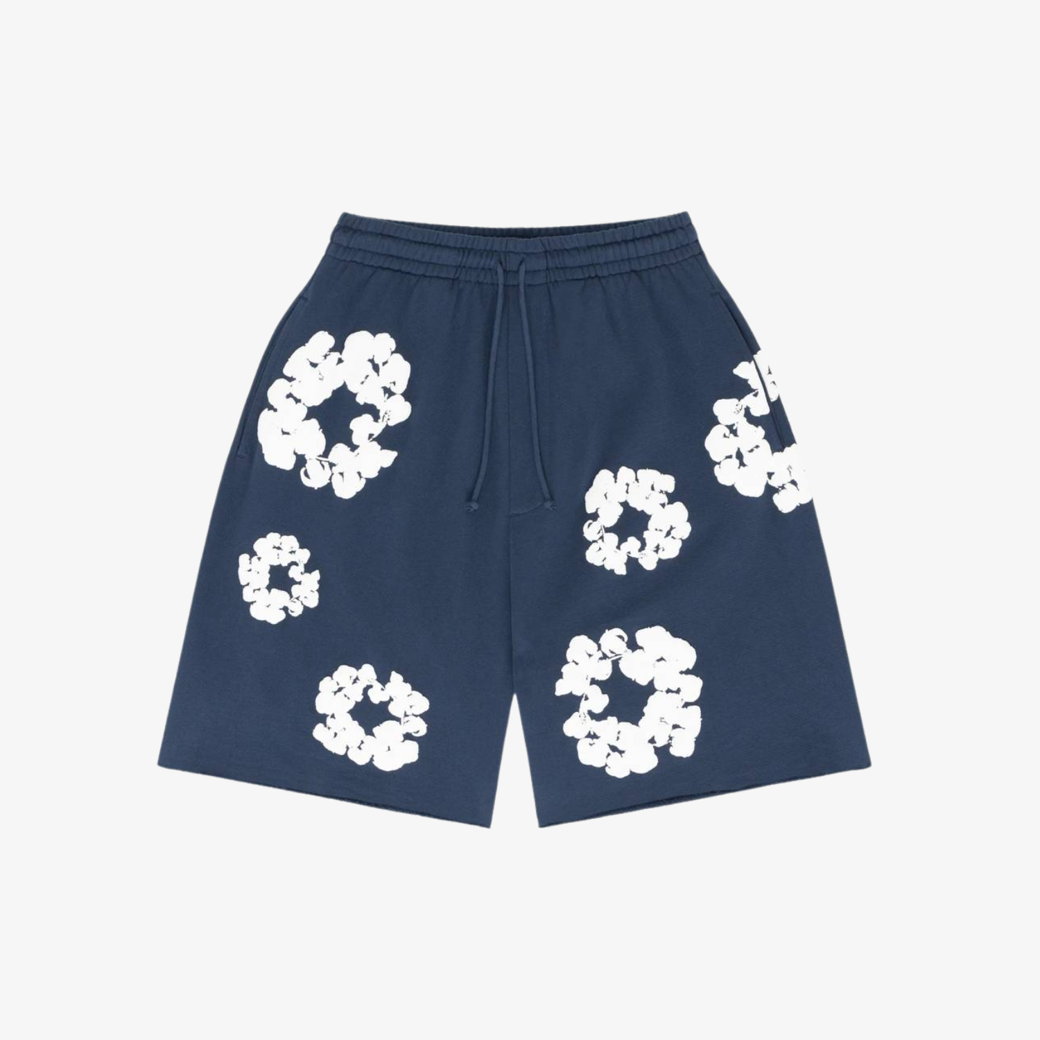 Pantaloni Scurti Denim Tears "Navy White"