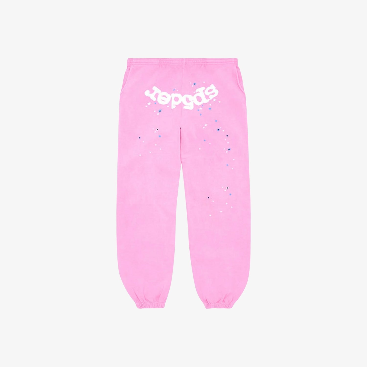 Set Hanorac & Pantaloni Sp5der "Pink Web"