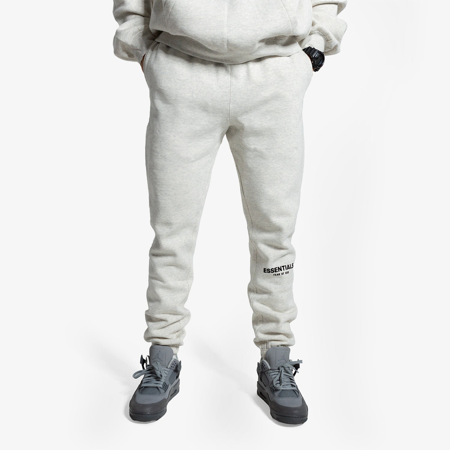 Pantaloni Trening Essentials Fear Of God "Light Oatmeal"